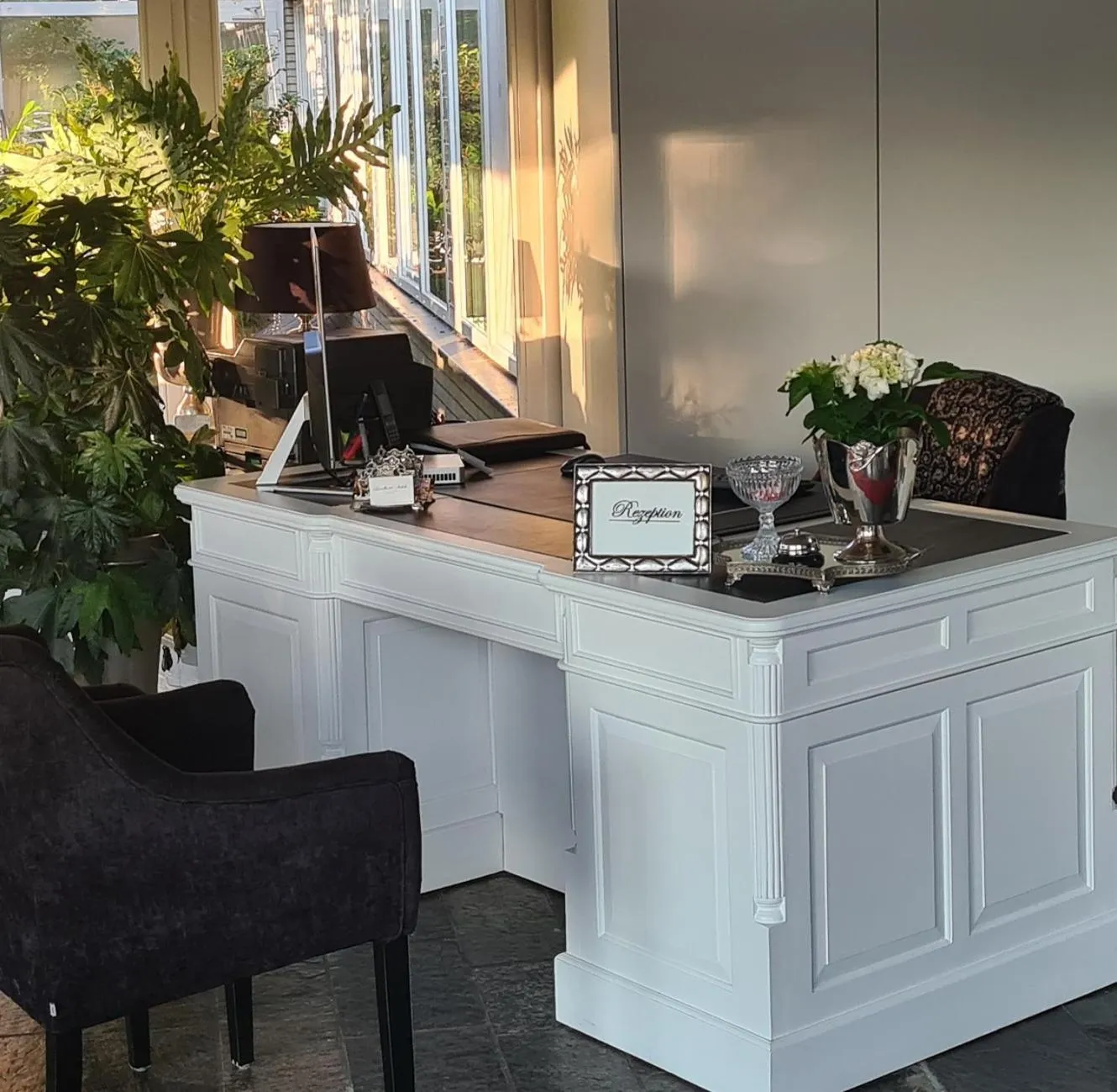 Lobby or reception in Landhotel Stähle