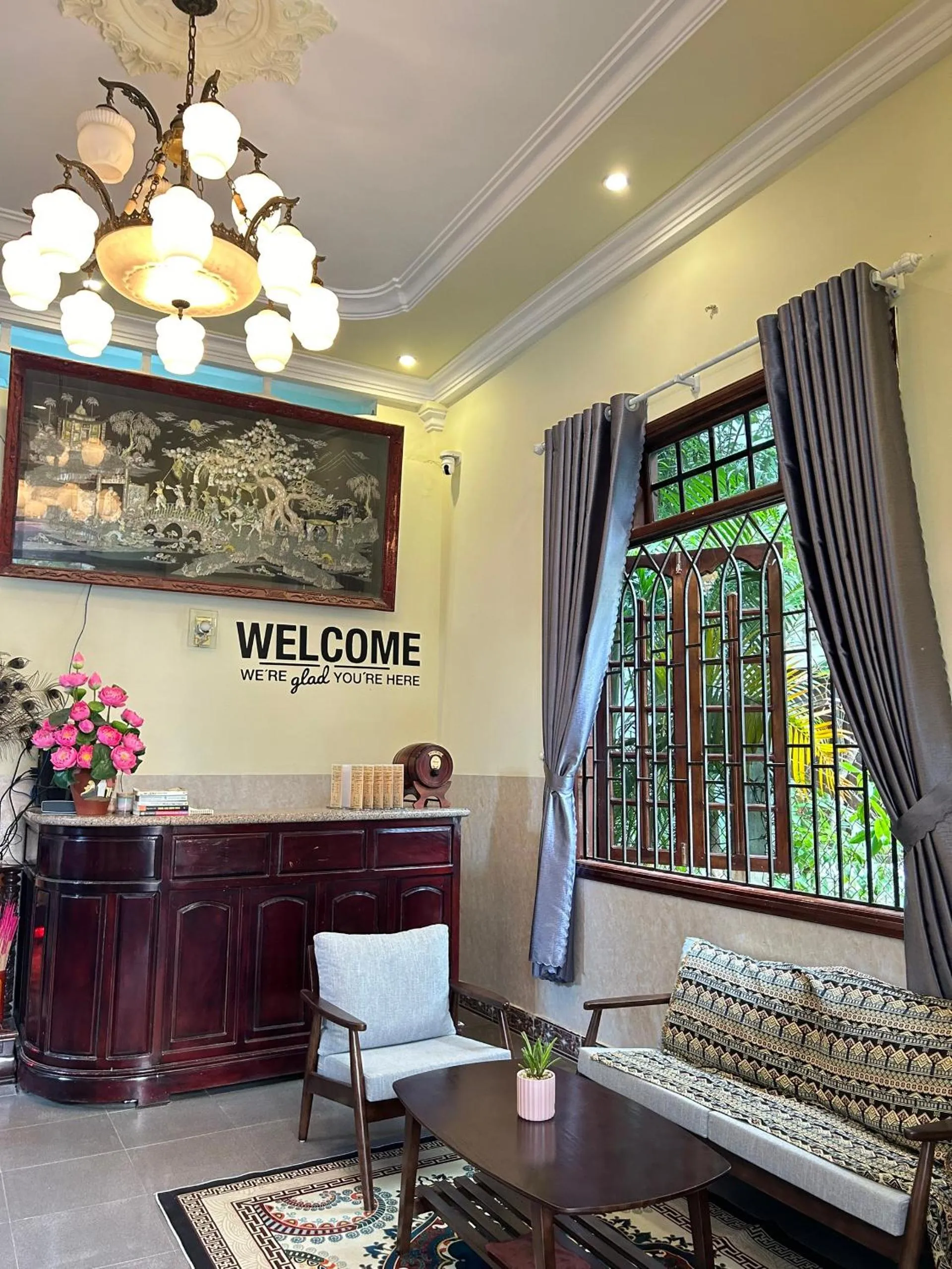 Living room in Hue Ancient Town - Homestay in Hue