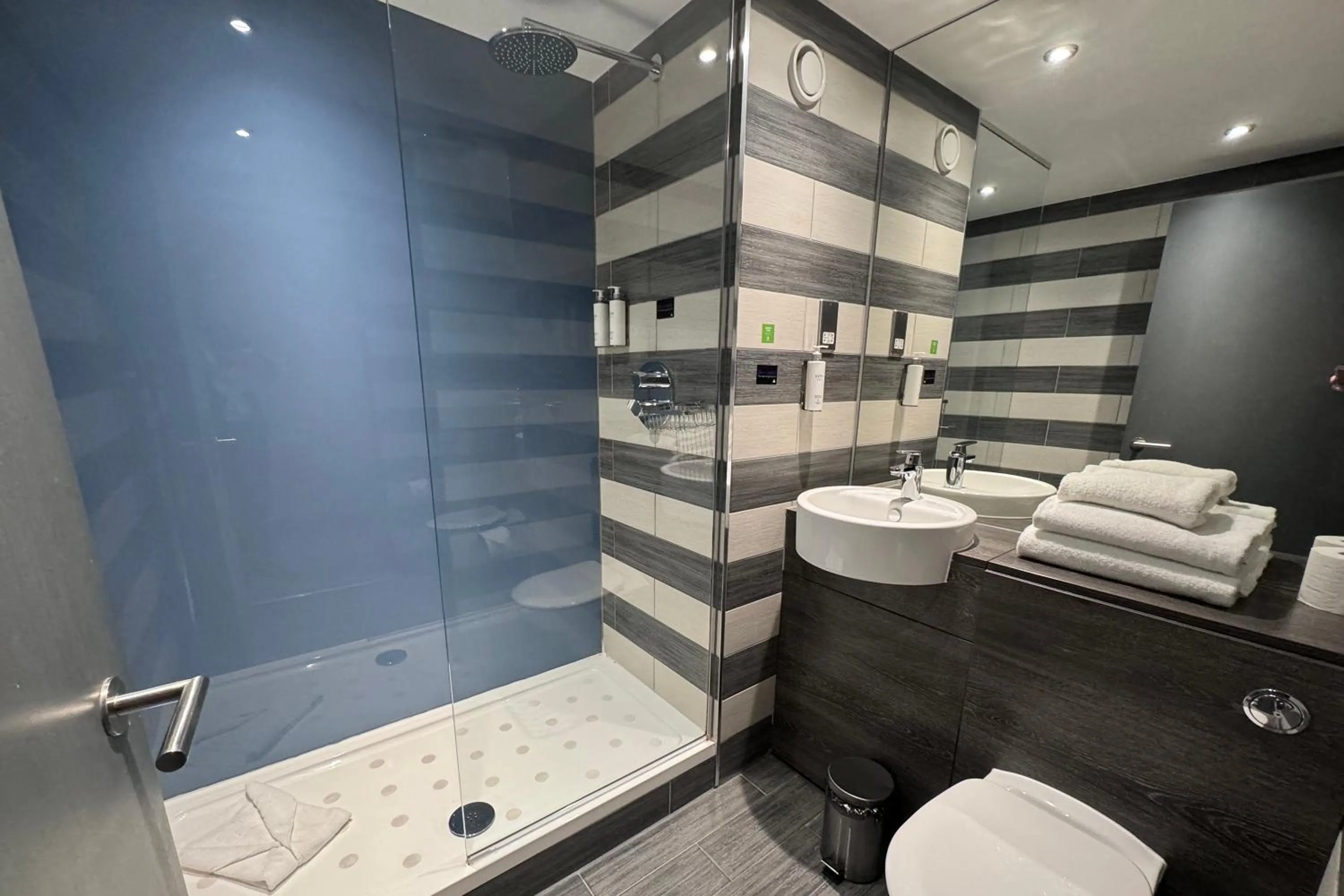 Bathroom in Village Hotel Glasgow