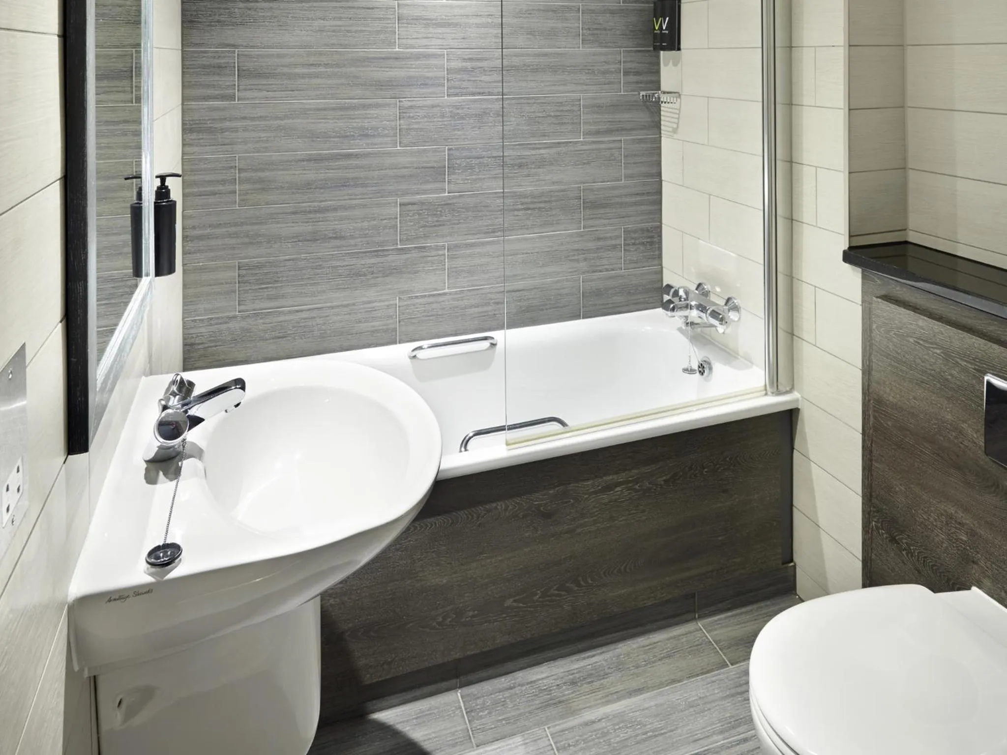 Bathroom in Village Hotel Glasgow