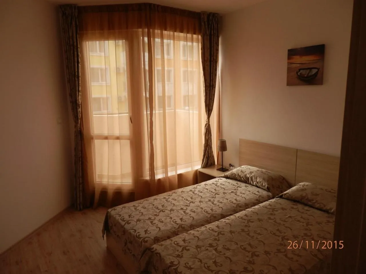 Bed in Vanilla Garden Apartments