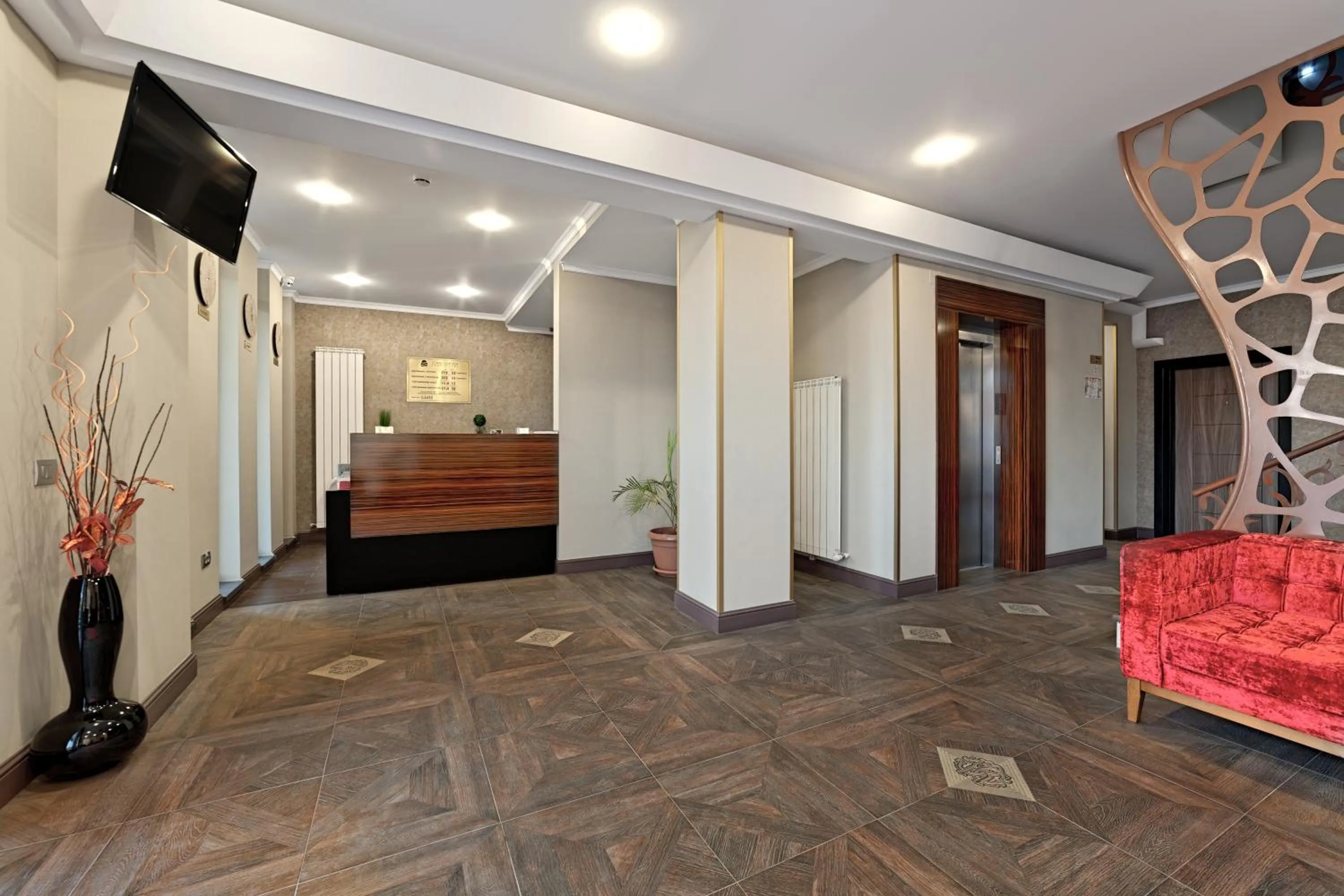 Lobby or reception in Tomis Garden Apartments Mamaia