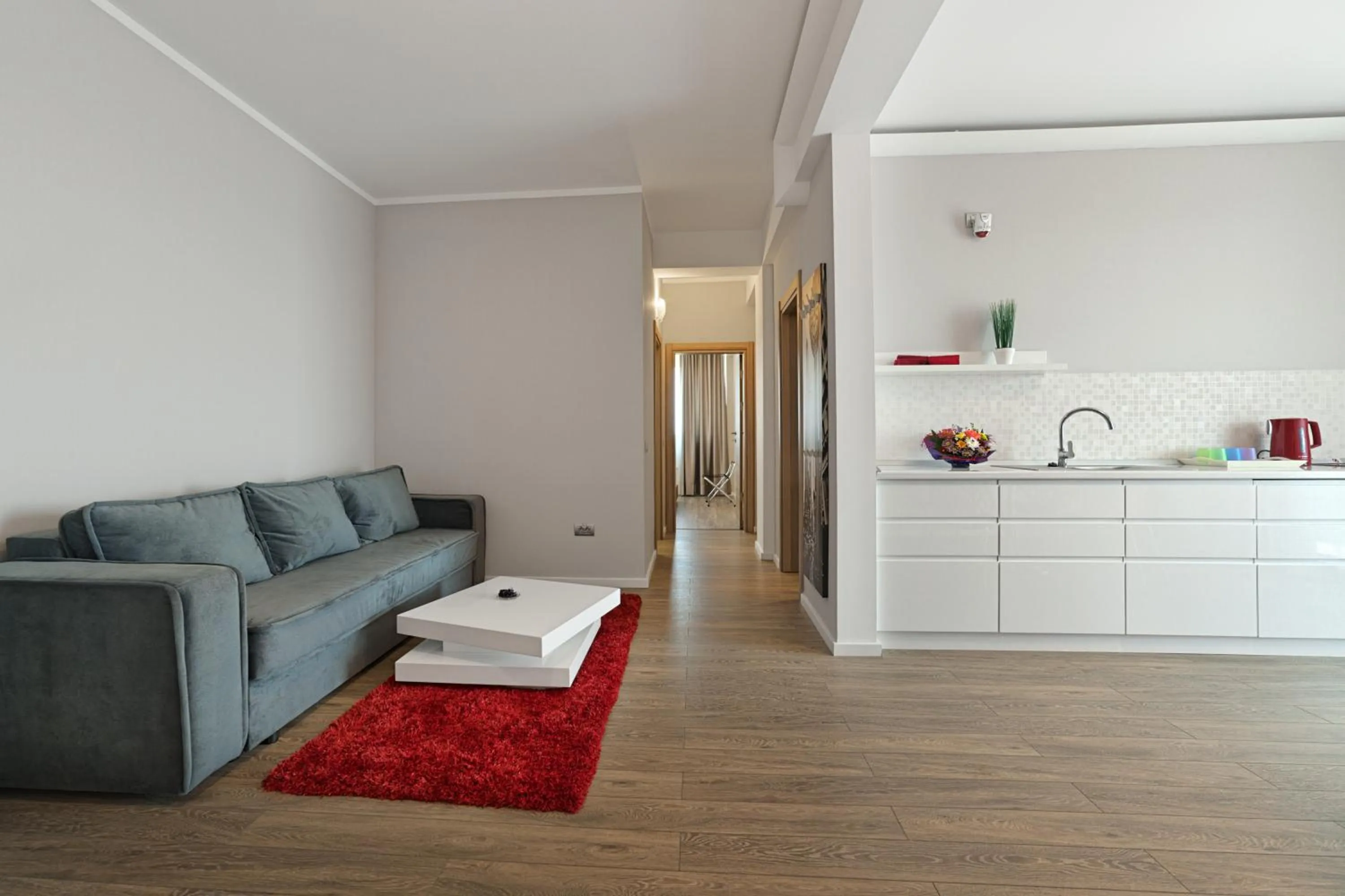 Living room in Tomis Garden Apartments Mamaia