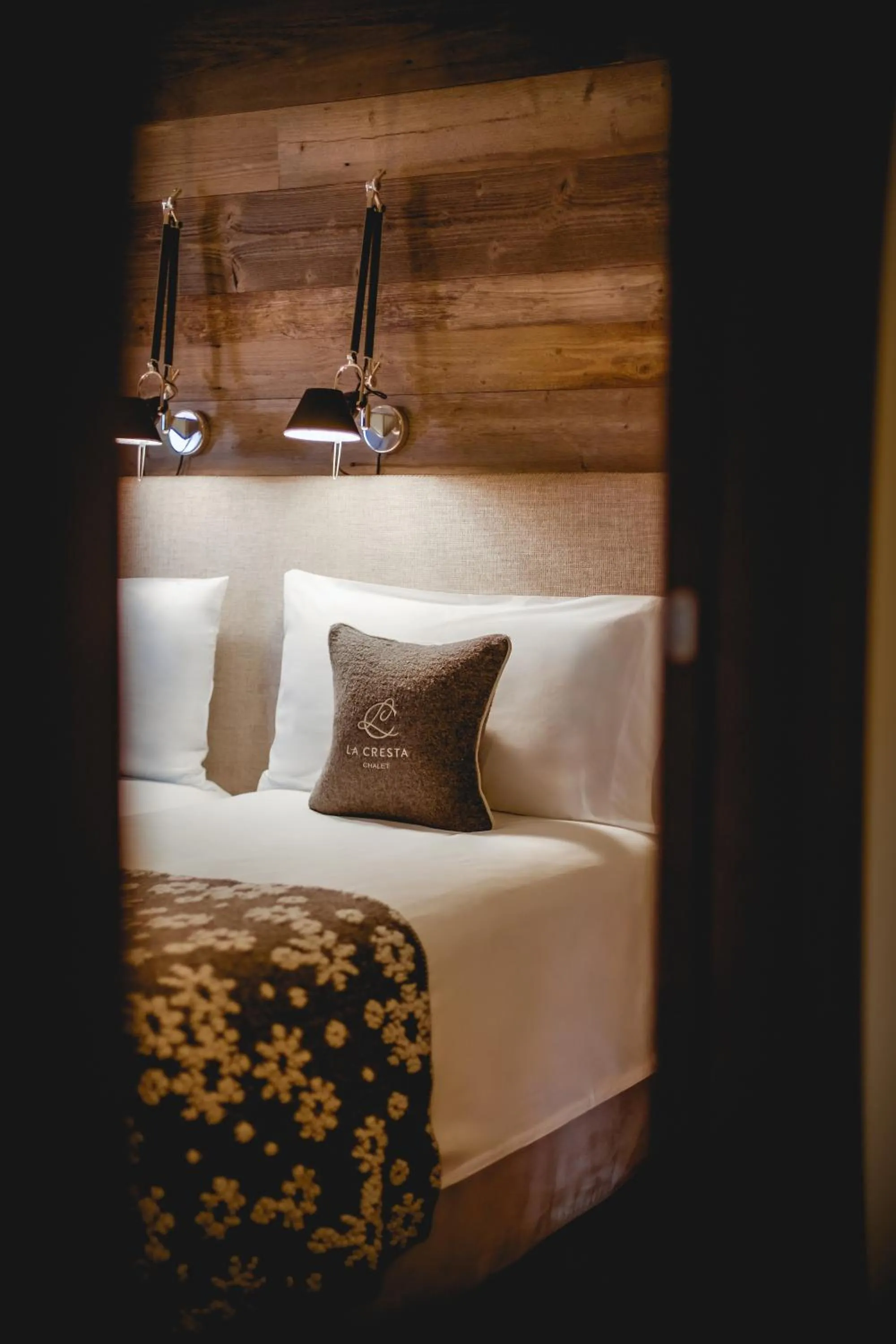 Bed in La Cresta Chalet
