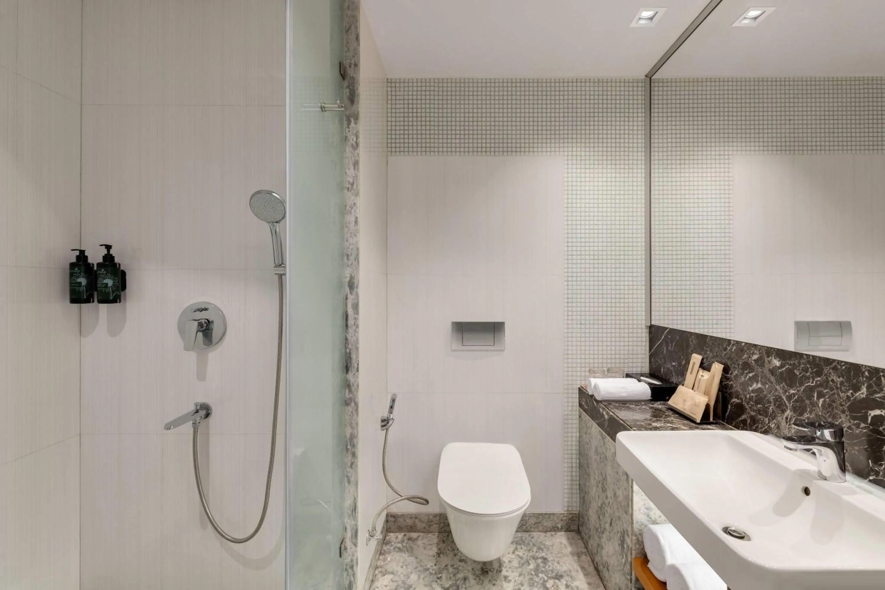 Bathroom in Ramada by Wyndham Ghaziabad Vasundhara