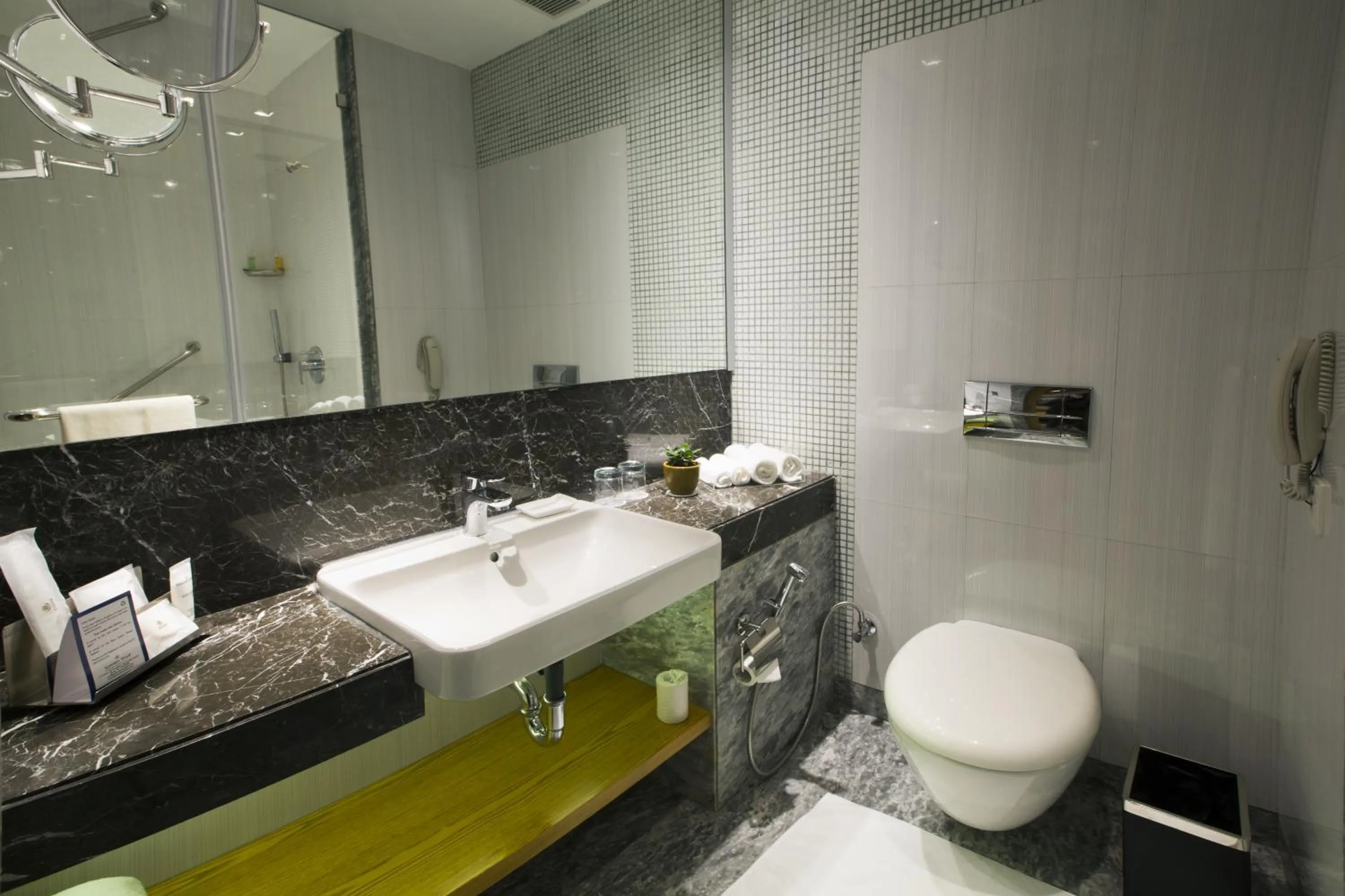 Bathroom in Ramada by Wyndham Ghaziabad Vasundhara