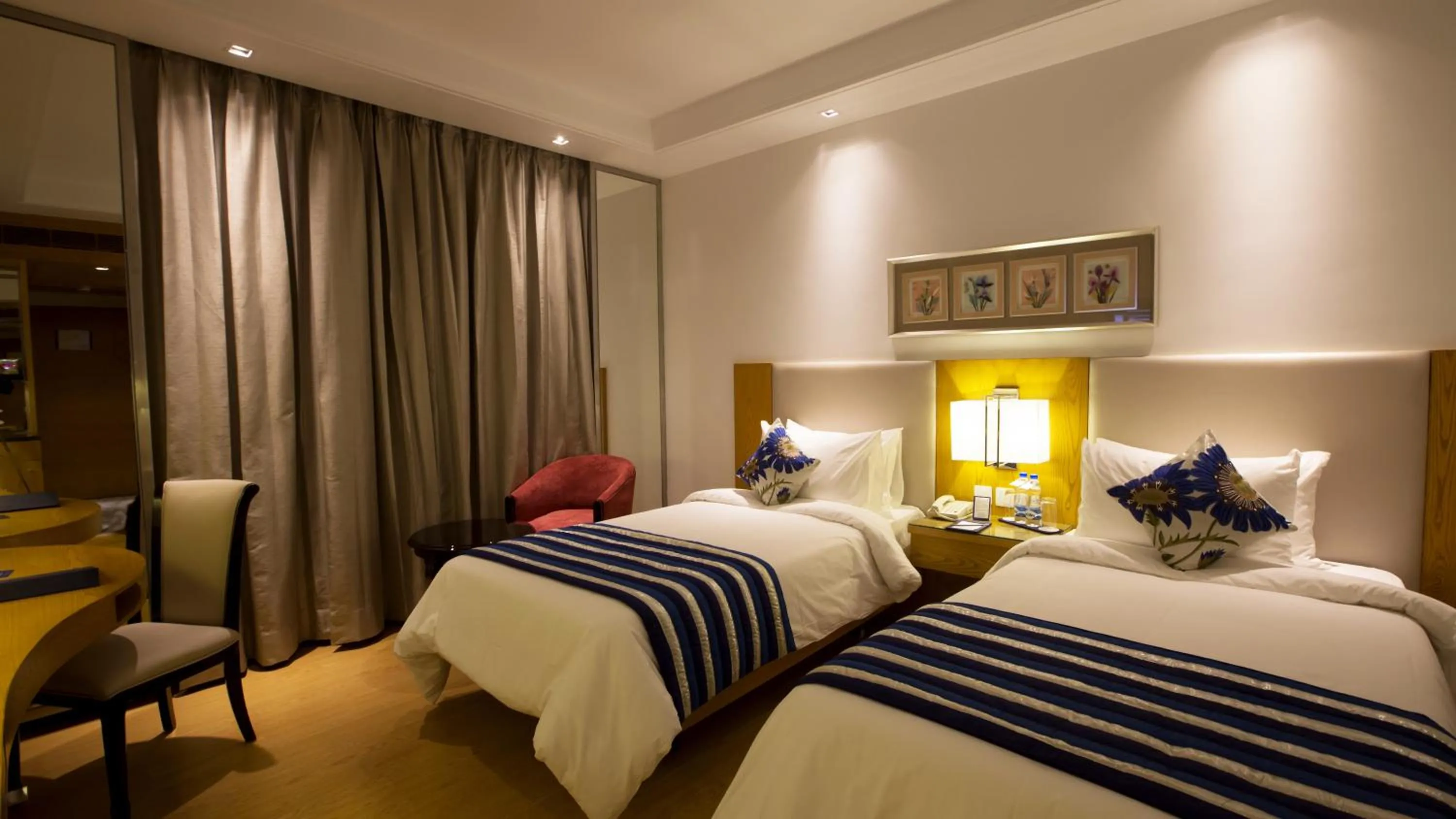 Bed in Ramada by Wyndham Ghaziabad Vasundhara