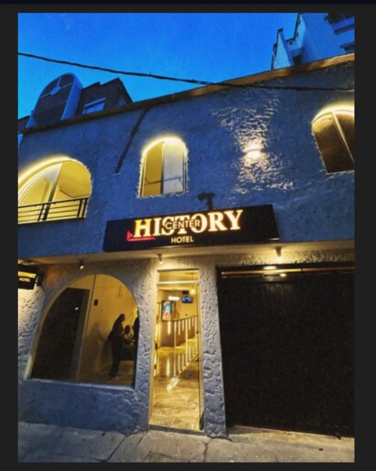 Property building in History Center Hotel