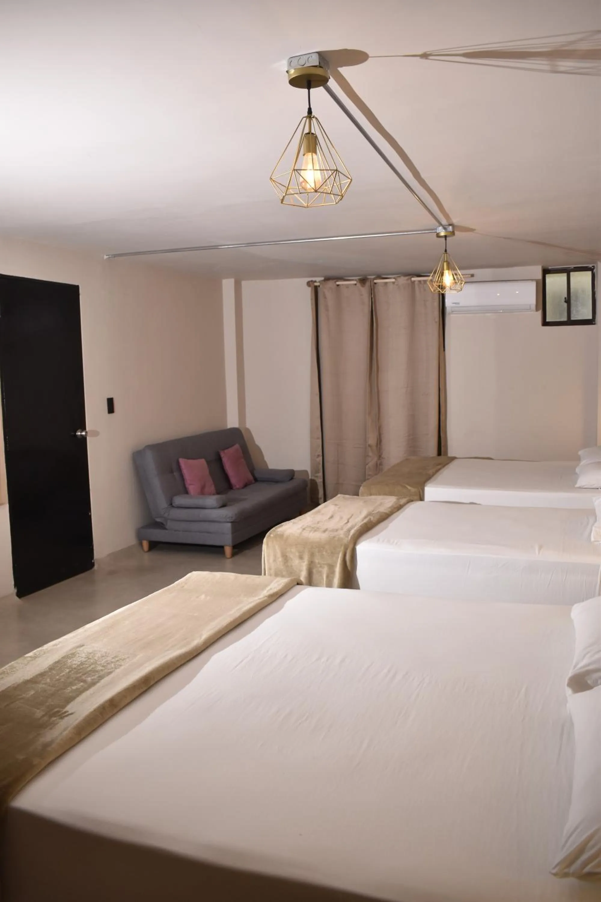 Photo of the whole room, Bed in History Center Hotel