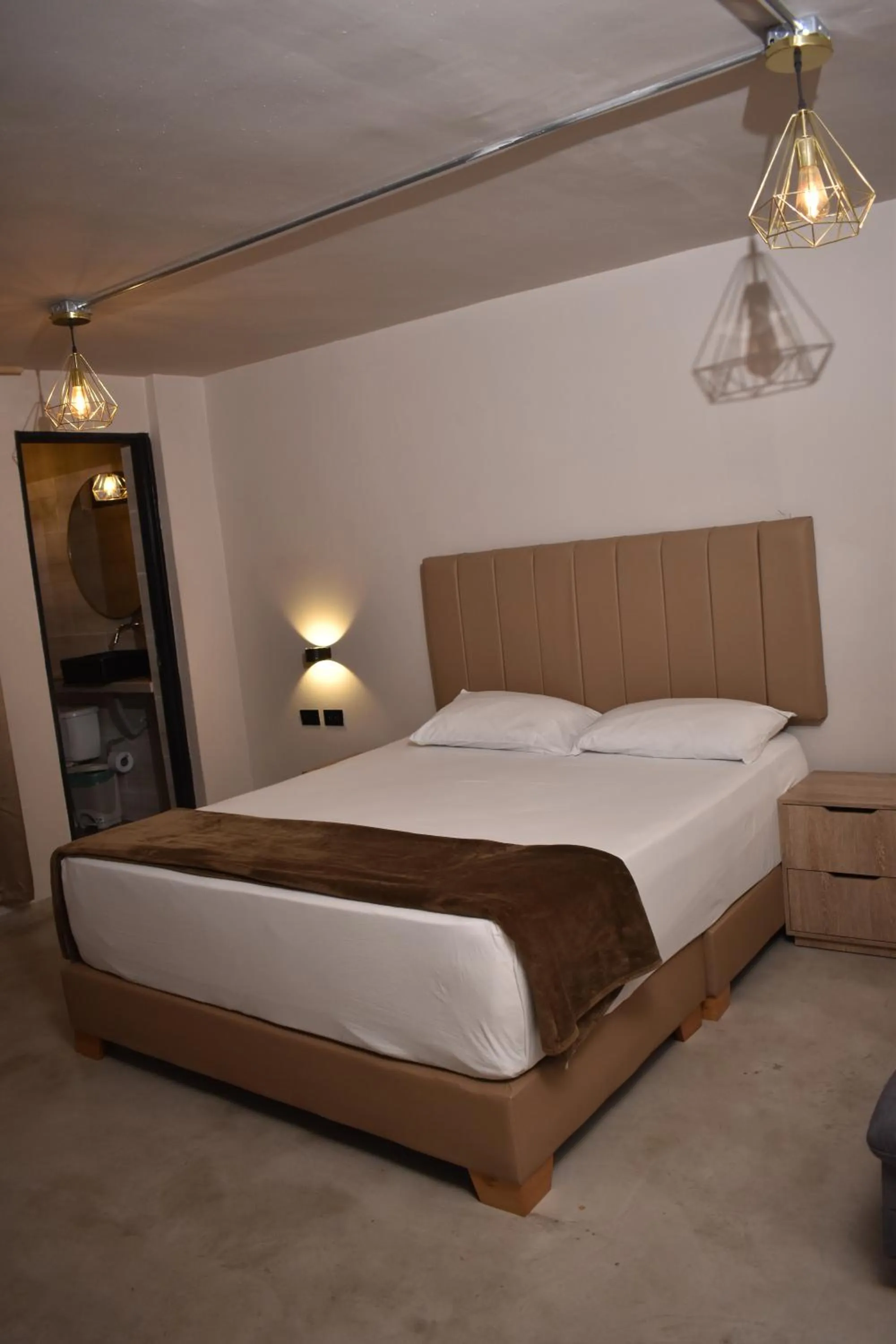 Bed in History Center Hotel