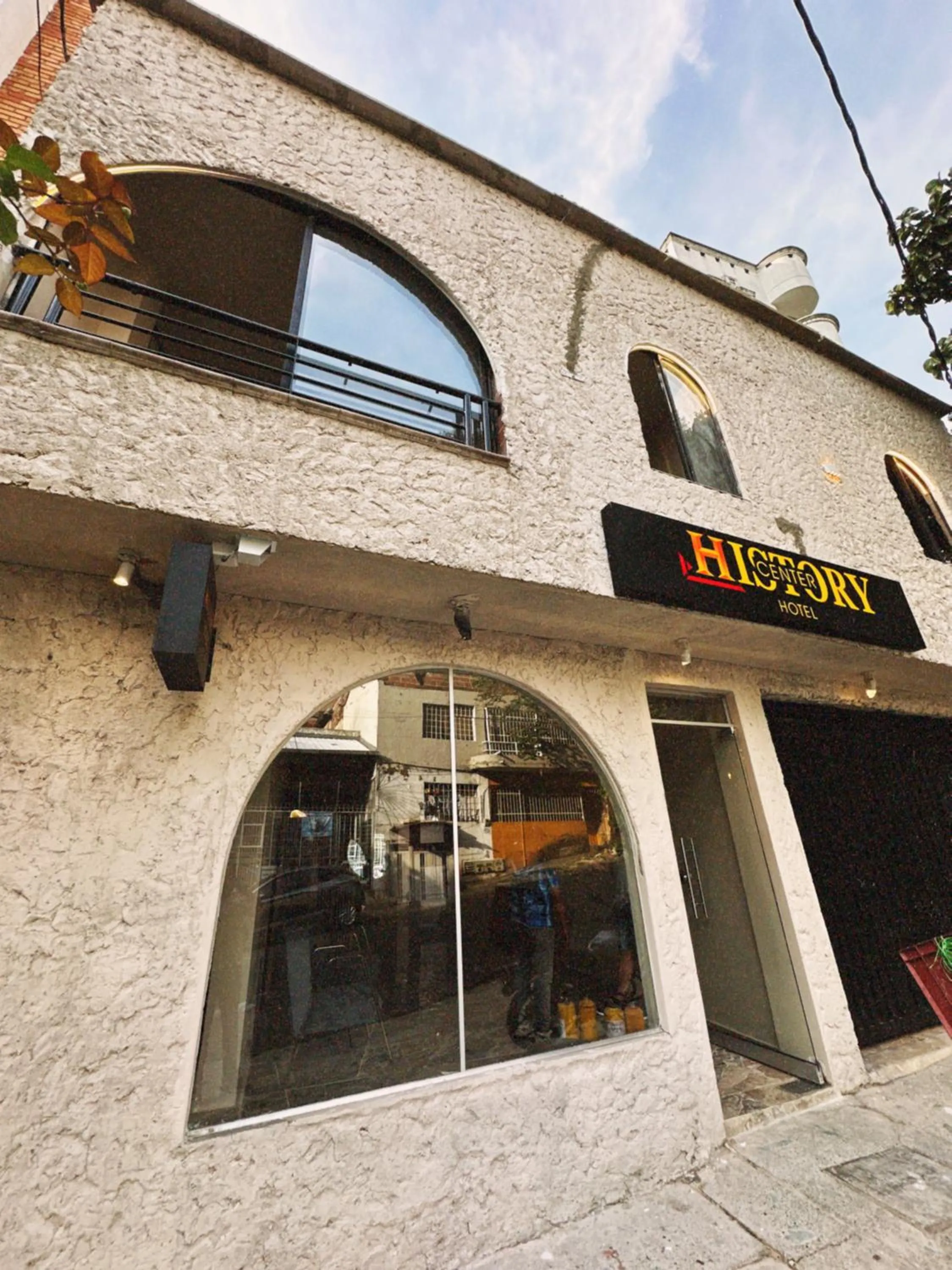 Property building in History Center Hotel