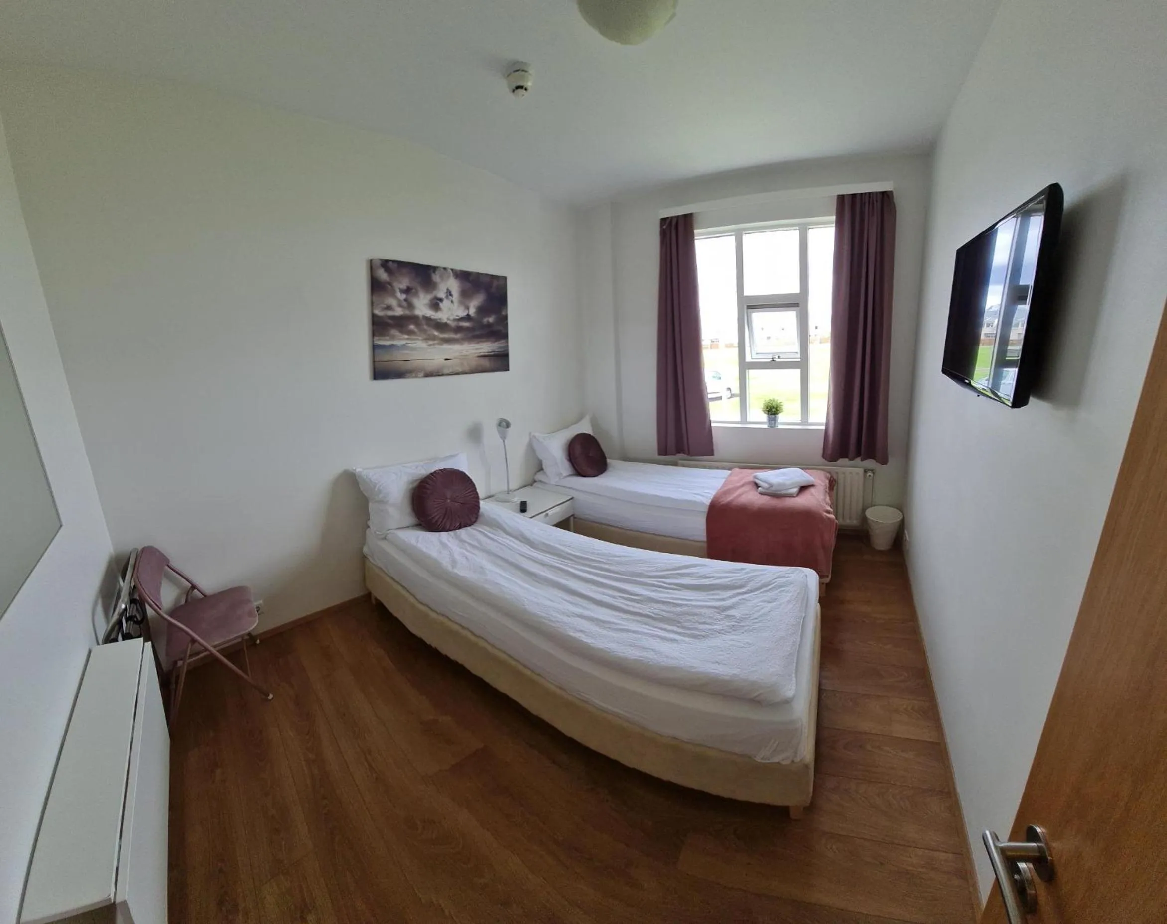 Bed in Höfn Guesthouse