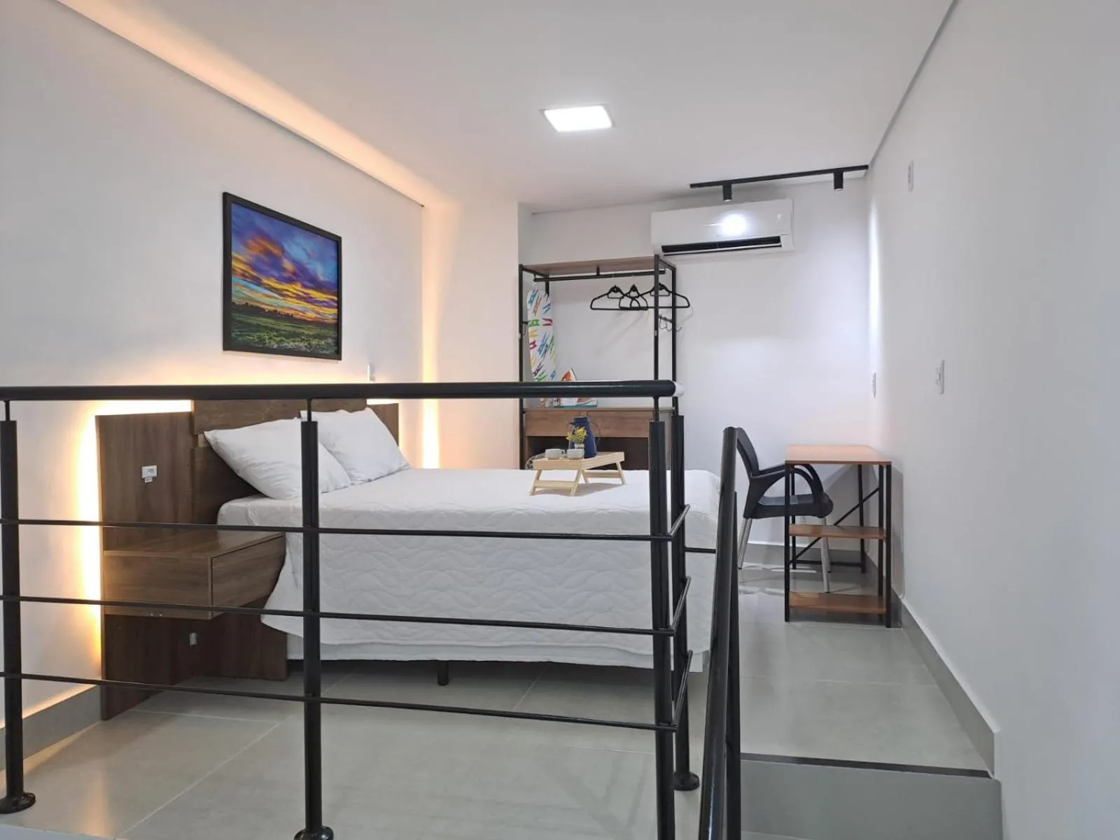 Bed in Lofts Indaiatuba