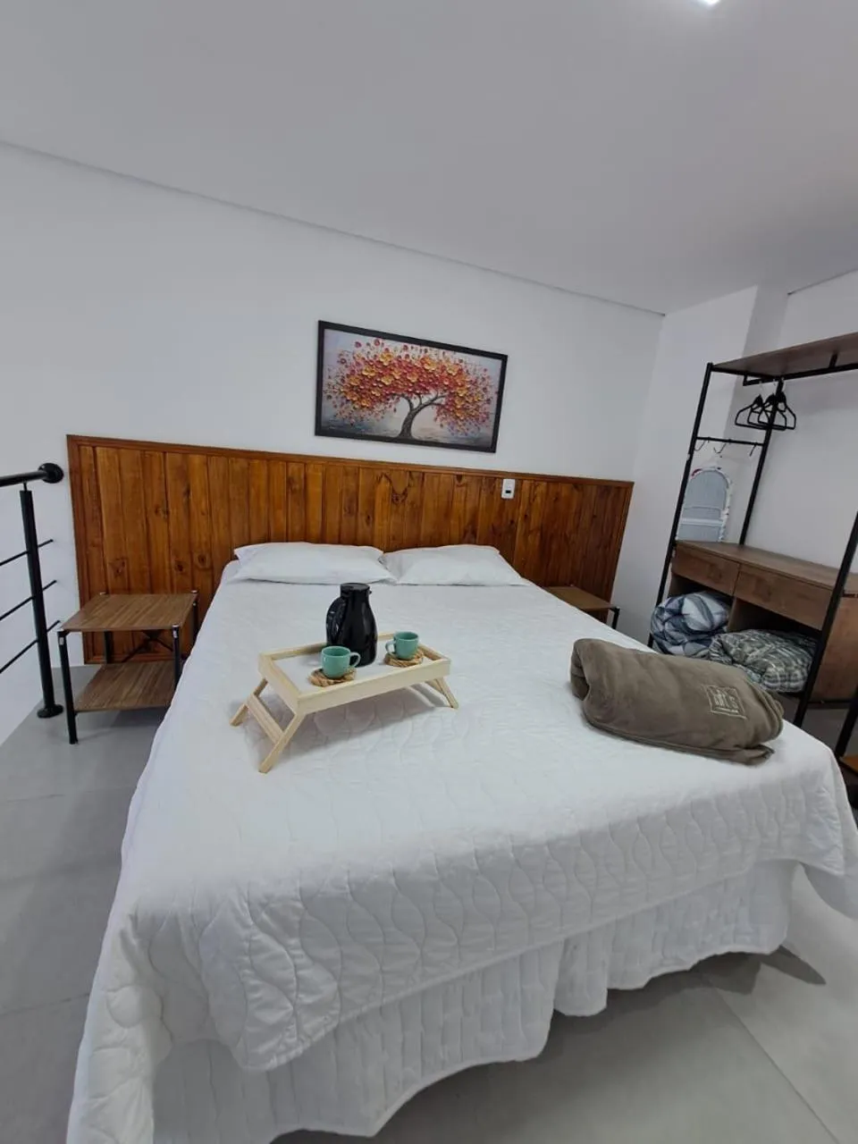 Bed in Lofts Indaiatuba