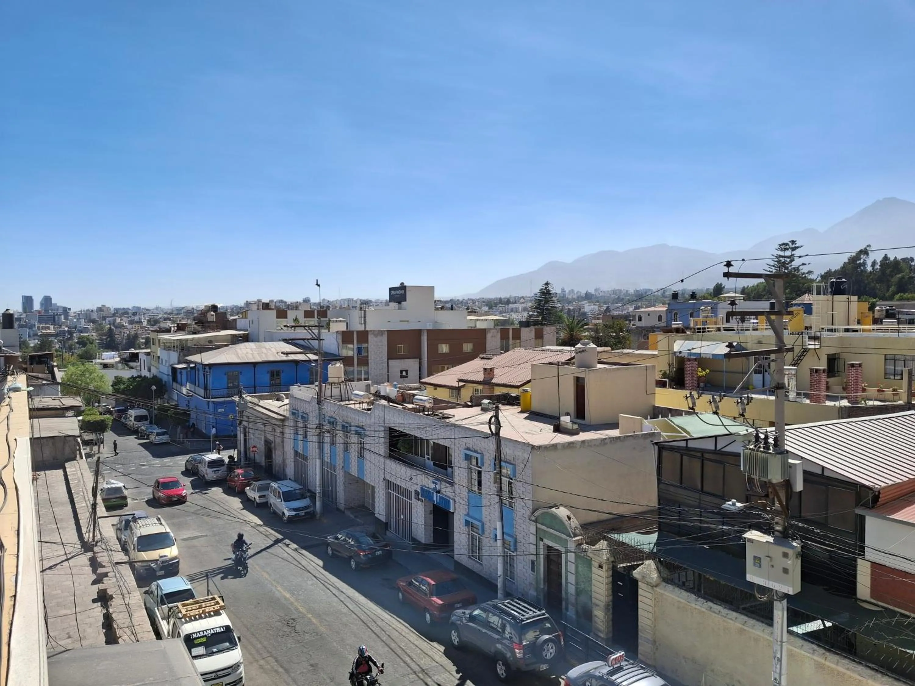 City view in Hotel Sideral AQP