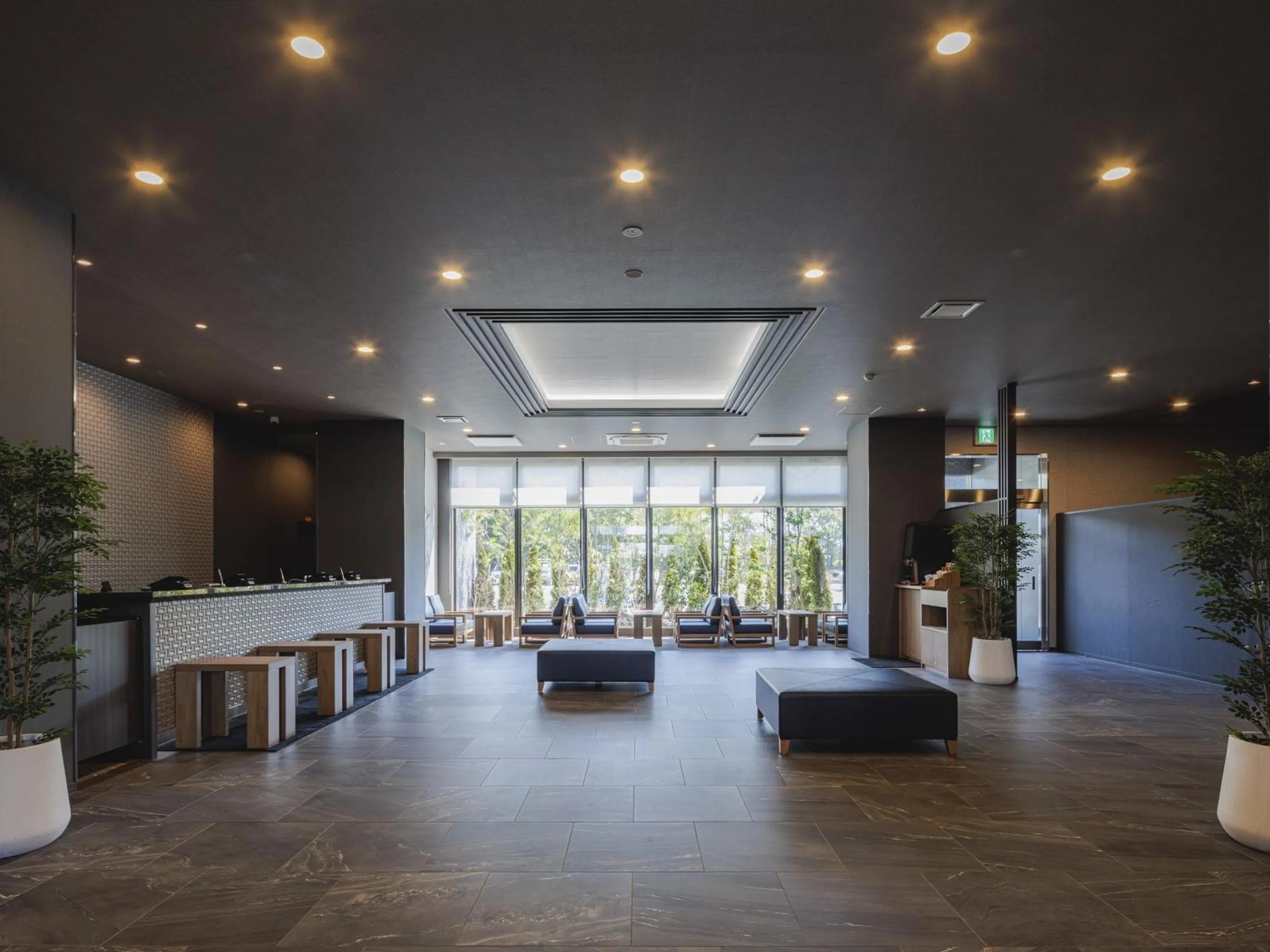 Lobby or reception in Hotel Route Inn Kyoto Kumiyama