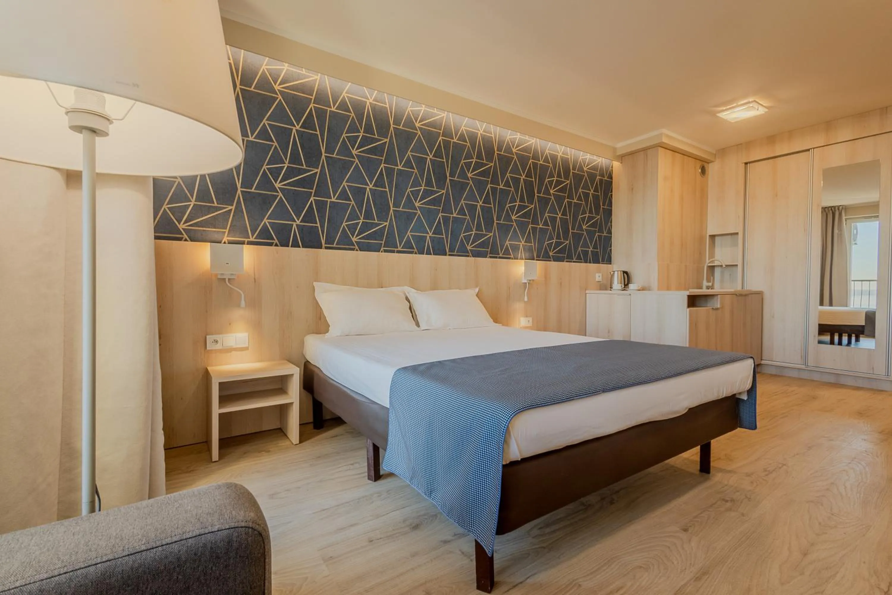 Bed in Blue Marine Mielno