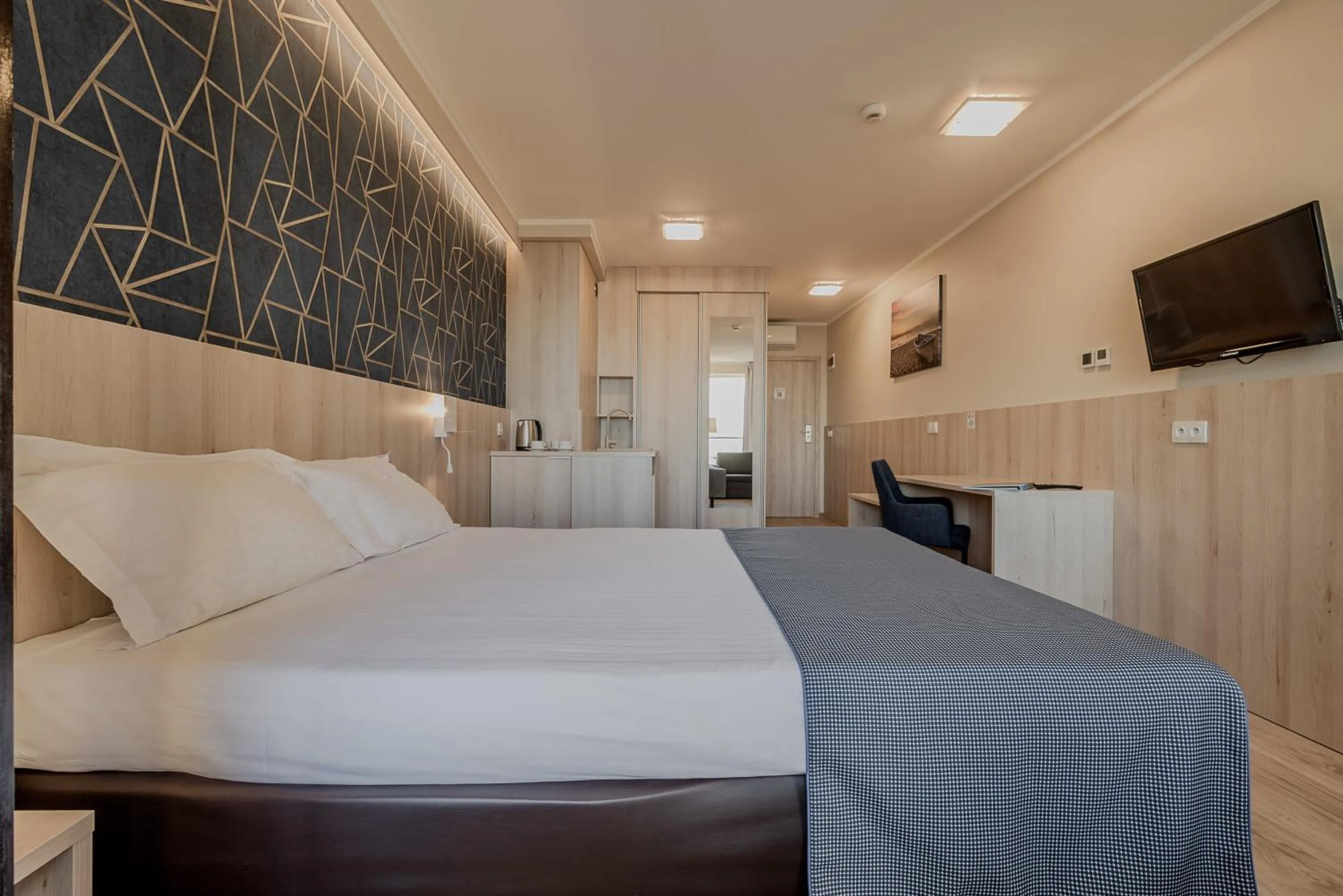 Bed in Blue Marine Mielno