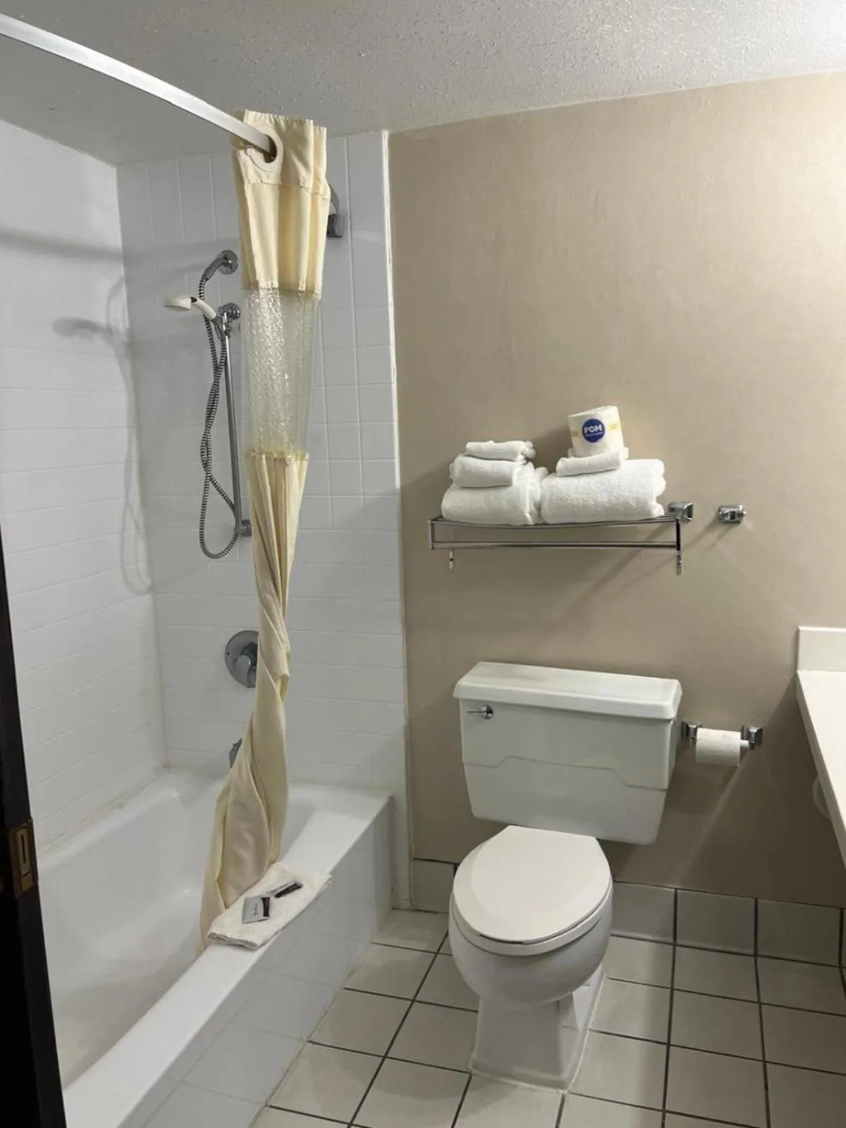 Toilet in Blue Way Inn & Suites La Crosse