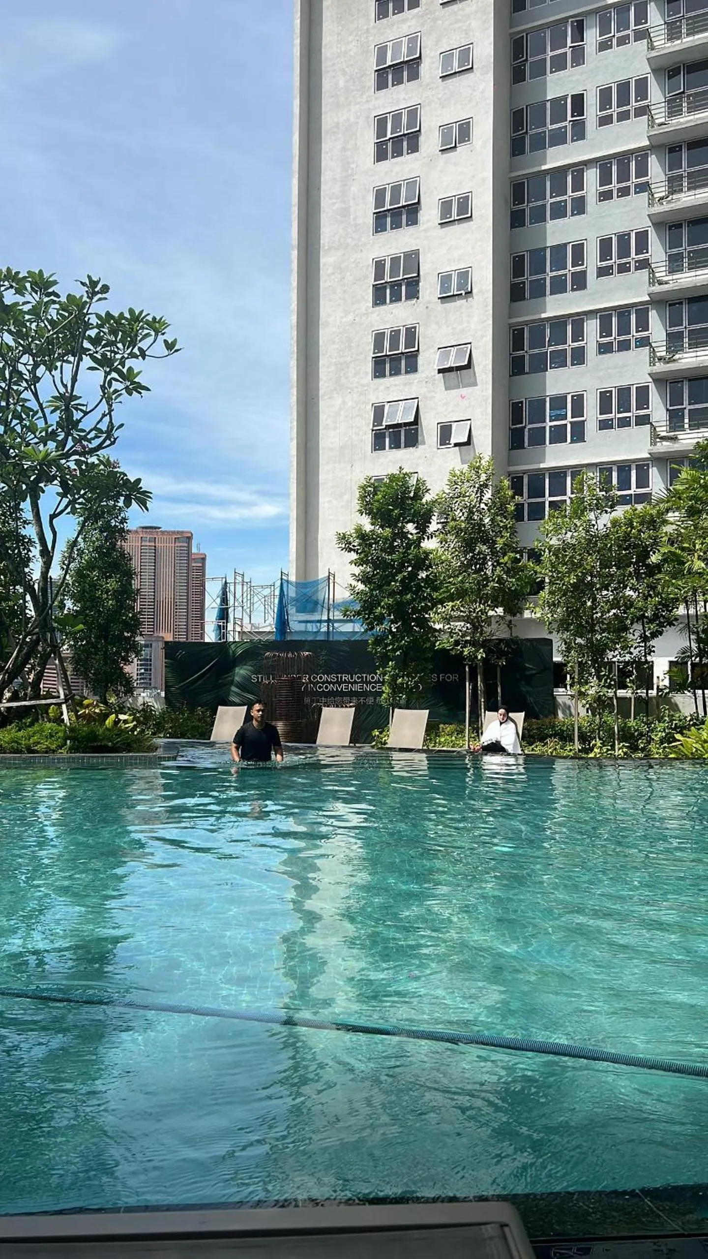 Swimming pool in Agile Bukit Bintang by DeUrban