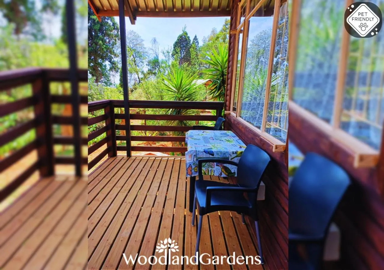 Garden in Woodland Gardens Self catering Pet Friendly Lodge