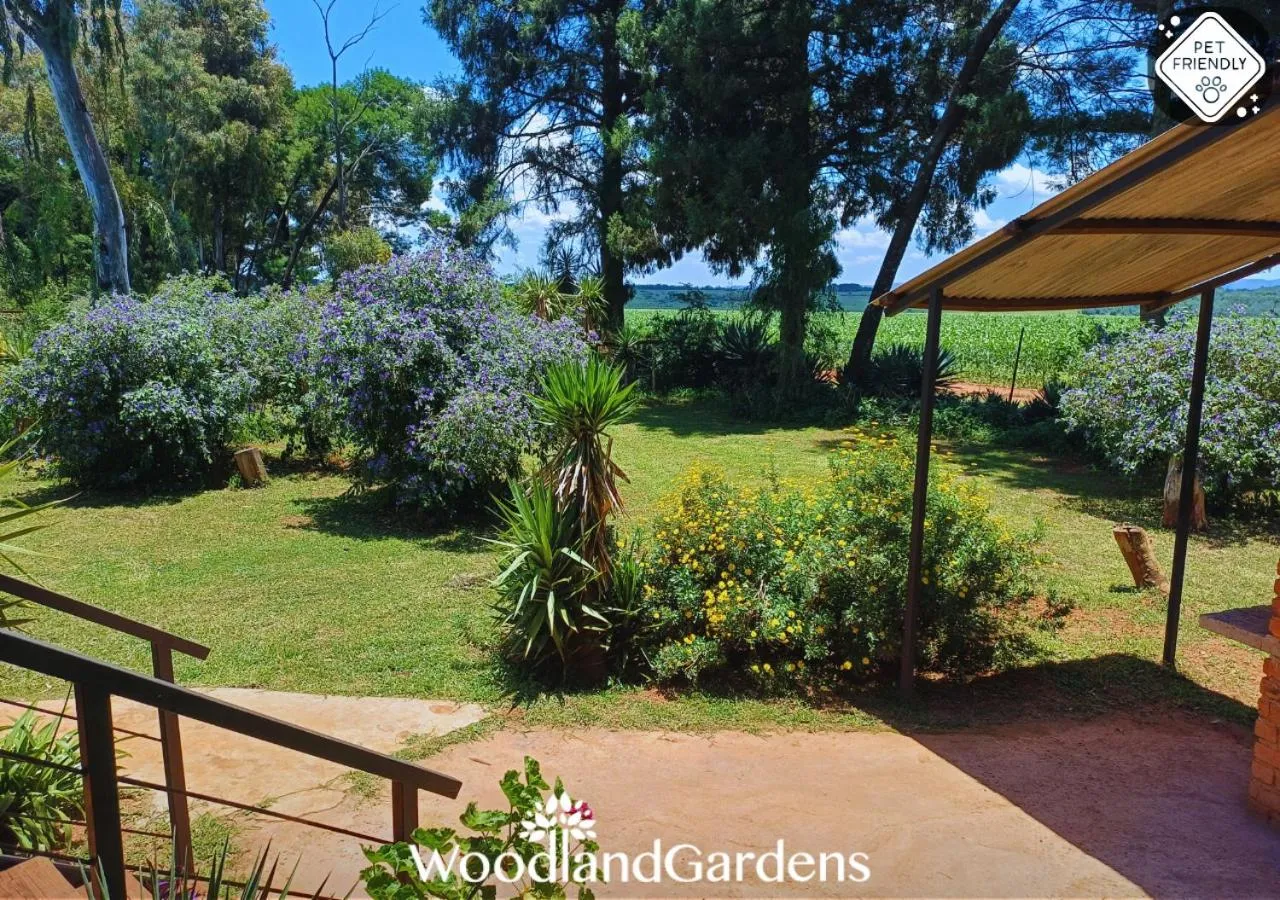 BBQ facilities in Woodland Gardens Self catering Pet Friendly Lodge