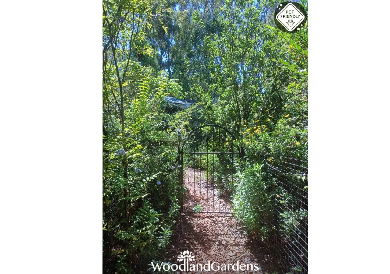Garden in Woodland Gardens Self catering Pet Friendly Lodge