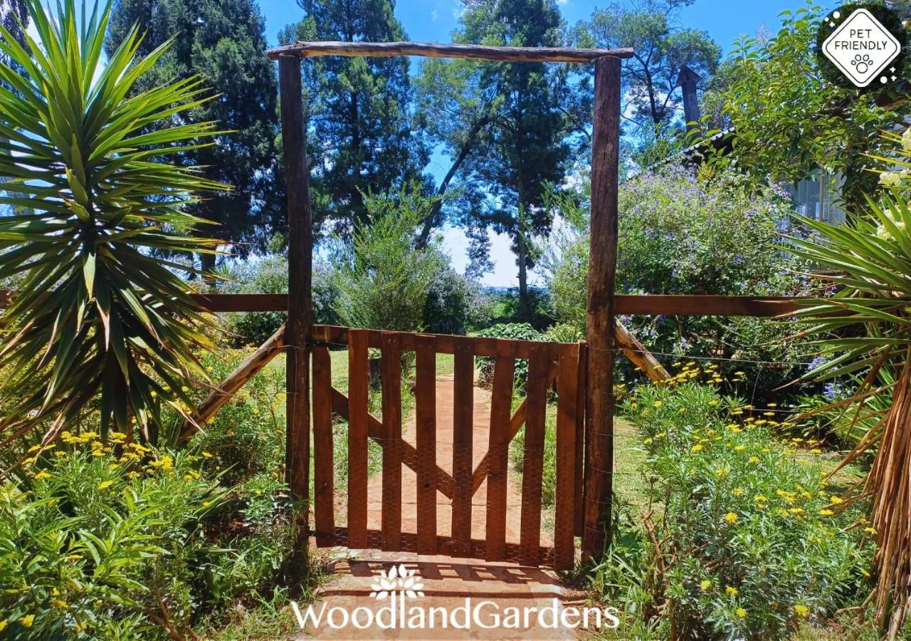 Garden in Woodland Gardens Self catering Pet Friendly Lodge