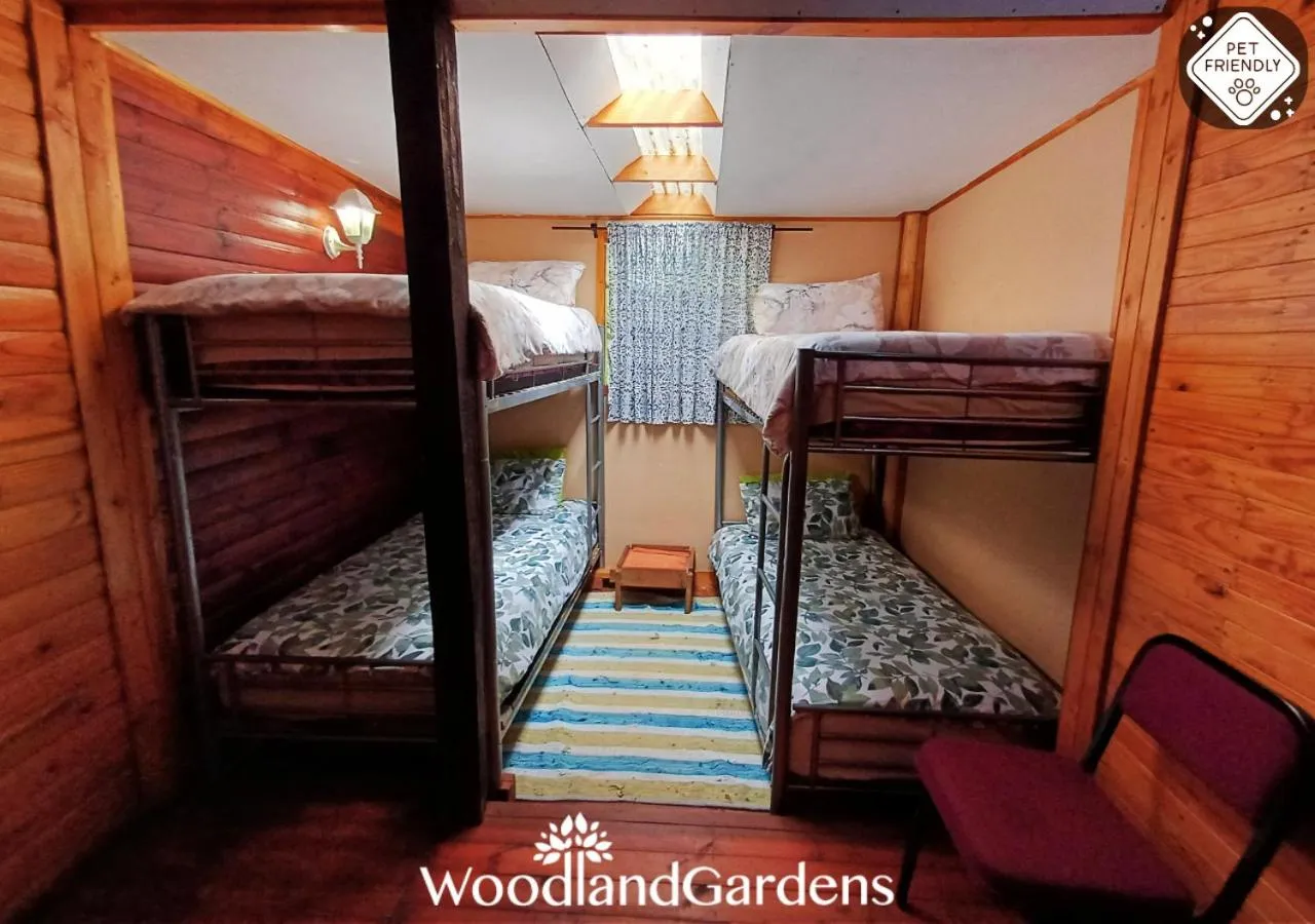 Photo of the whole room, Bed in Woodland Gardens Self catering Pet Friendly Lodge