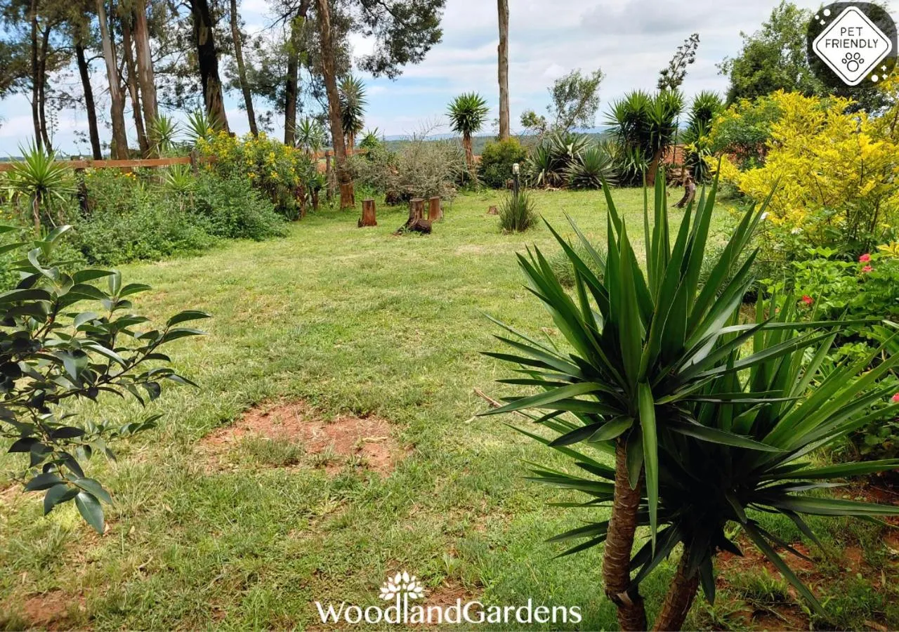 Garden in Woodland Gardens Self catering Pet Friendly Lodge