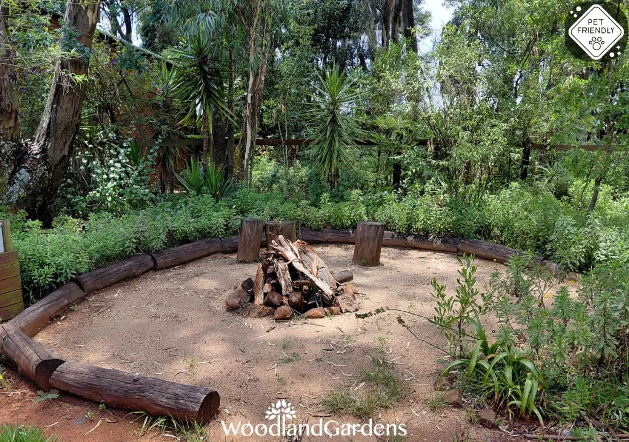 Garden in Woodland Gardens Self catering Pet Friendly Lodge