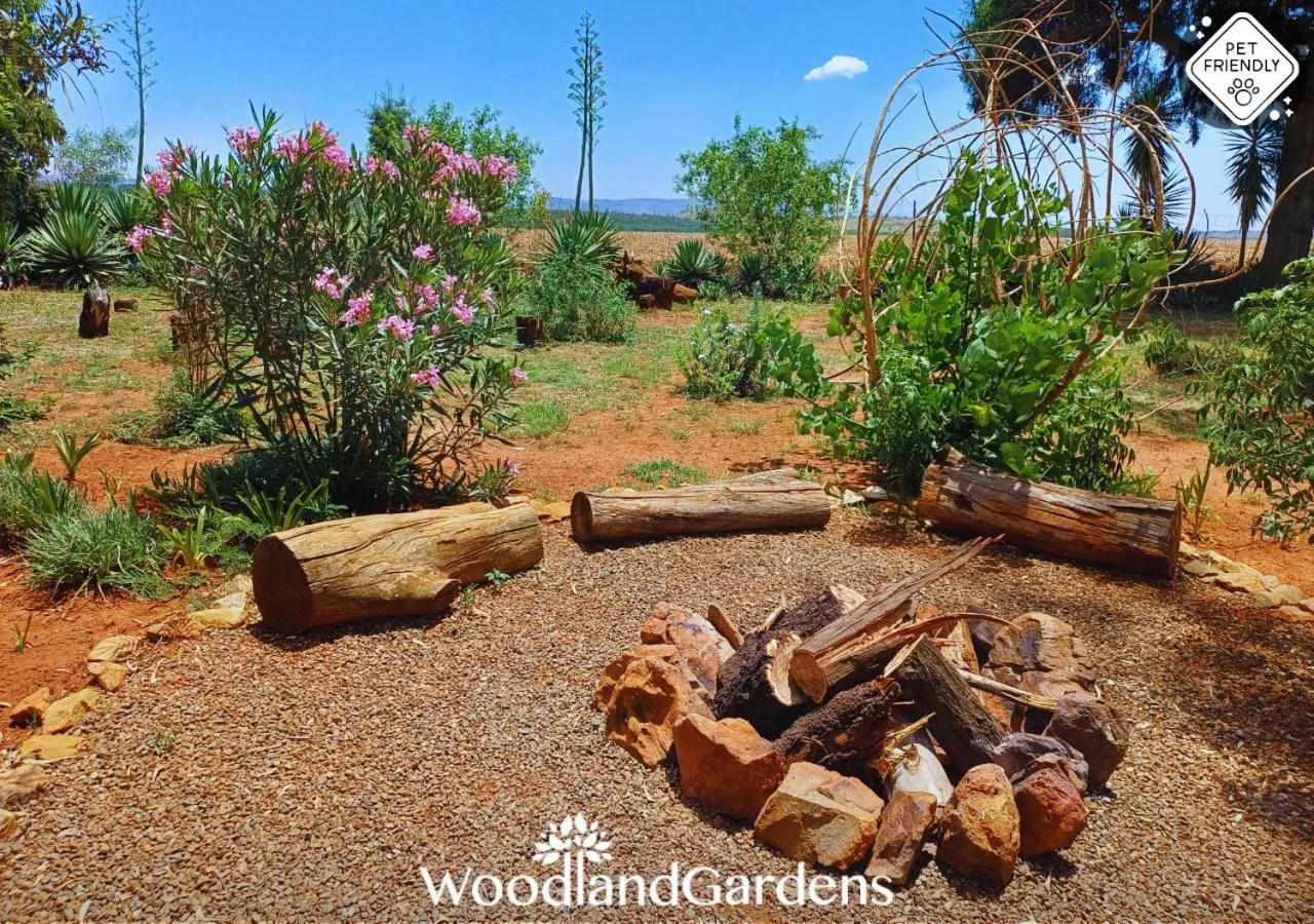 Garden in Woodland Gardens Self catering Pet Friendly Lodge