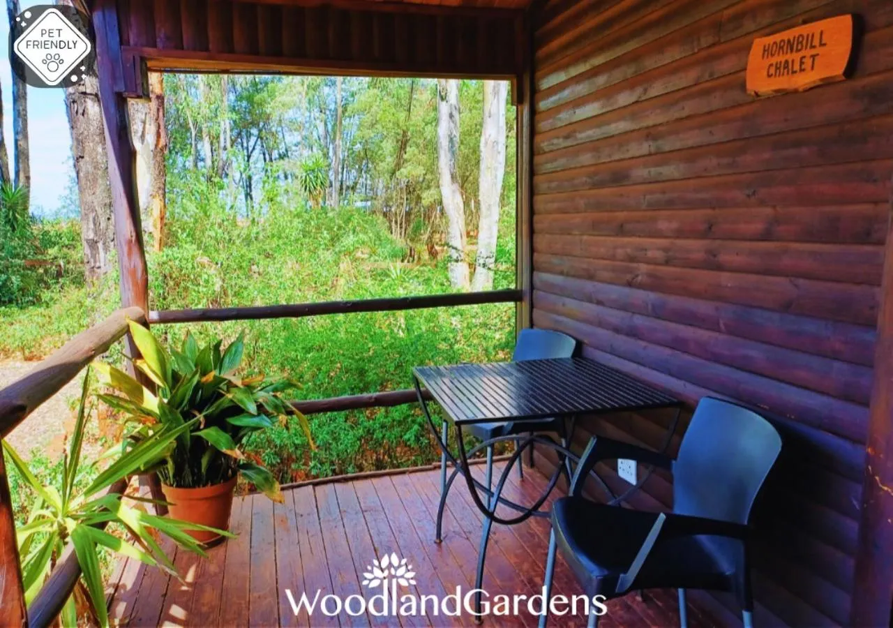 Garden in Woodland Gardens Self catering Pet Friendly Lodge