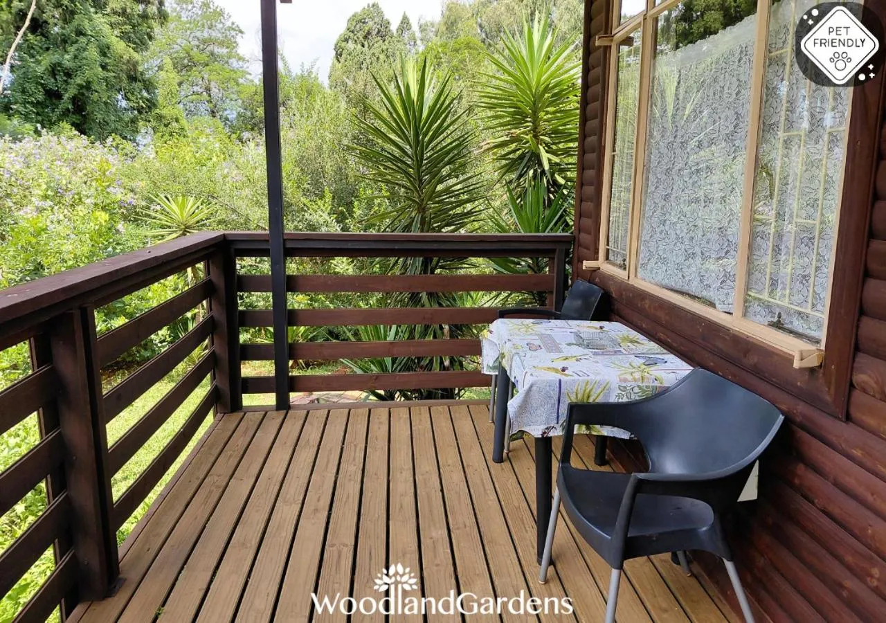 Garden in Woodland Gardens Self catering Pet Friendly Lodge