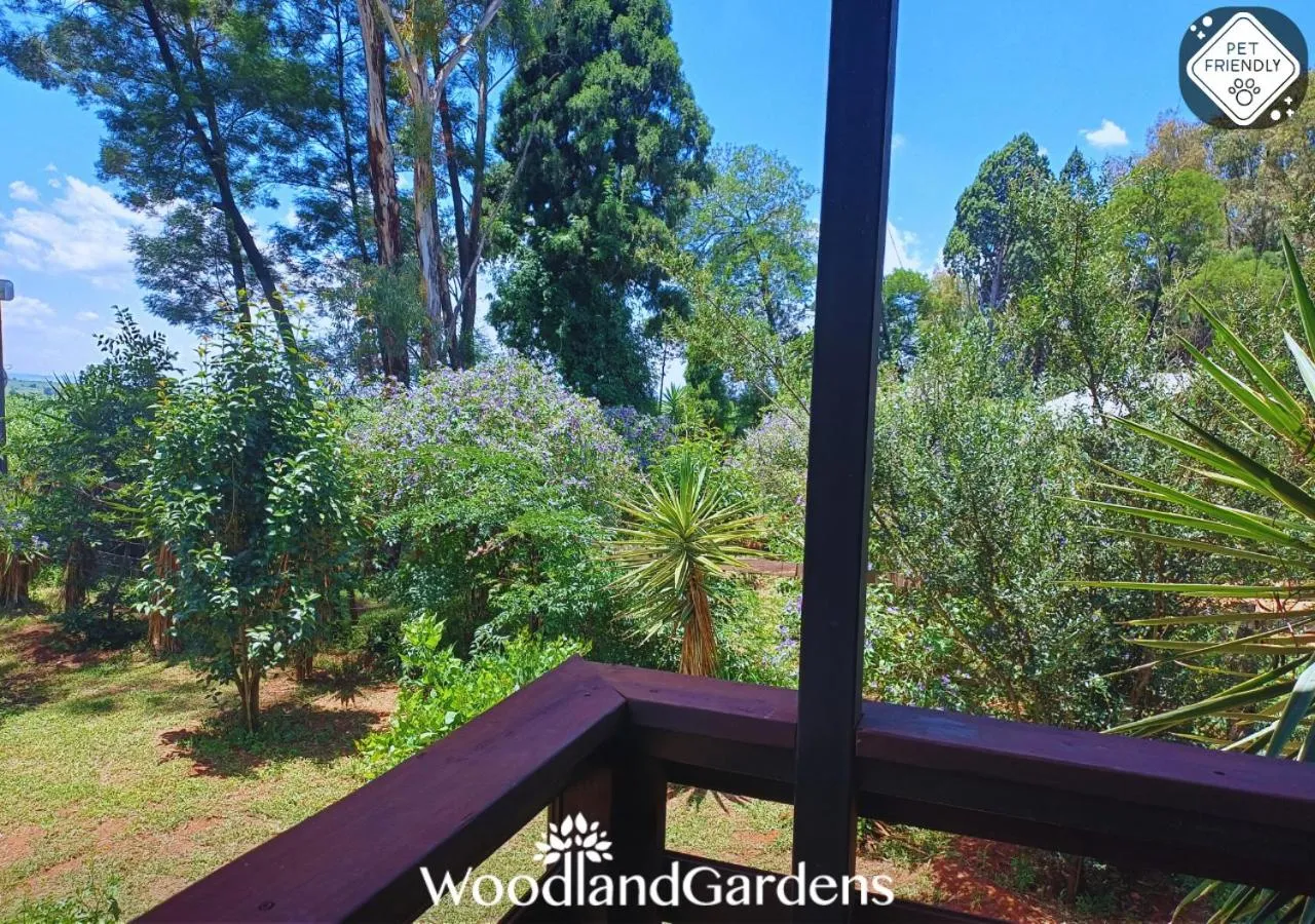 Garden in Woodland Gardens Self catering Pet Friendly Lodge