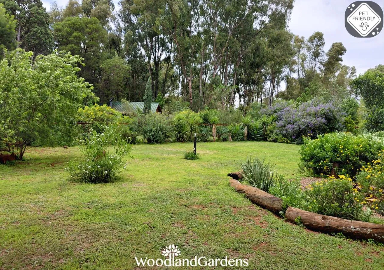Garden in Woodland Gardens Self catering Pet Friendly Lodge