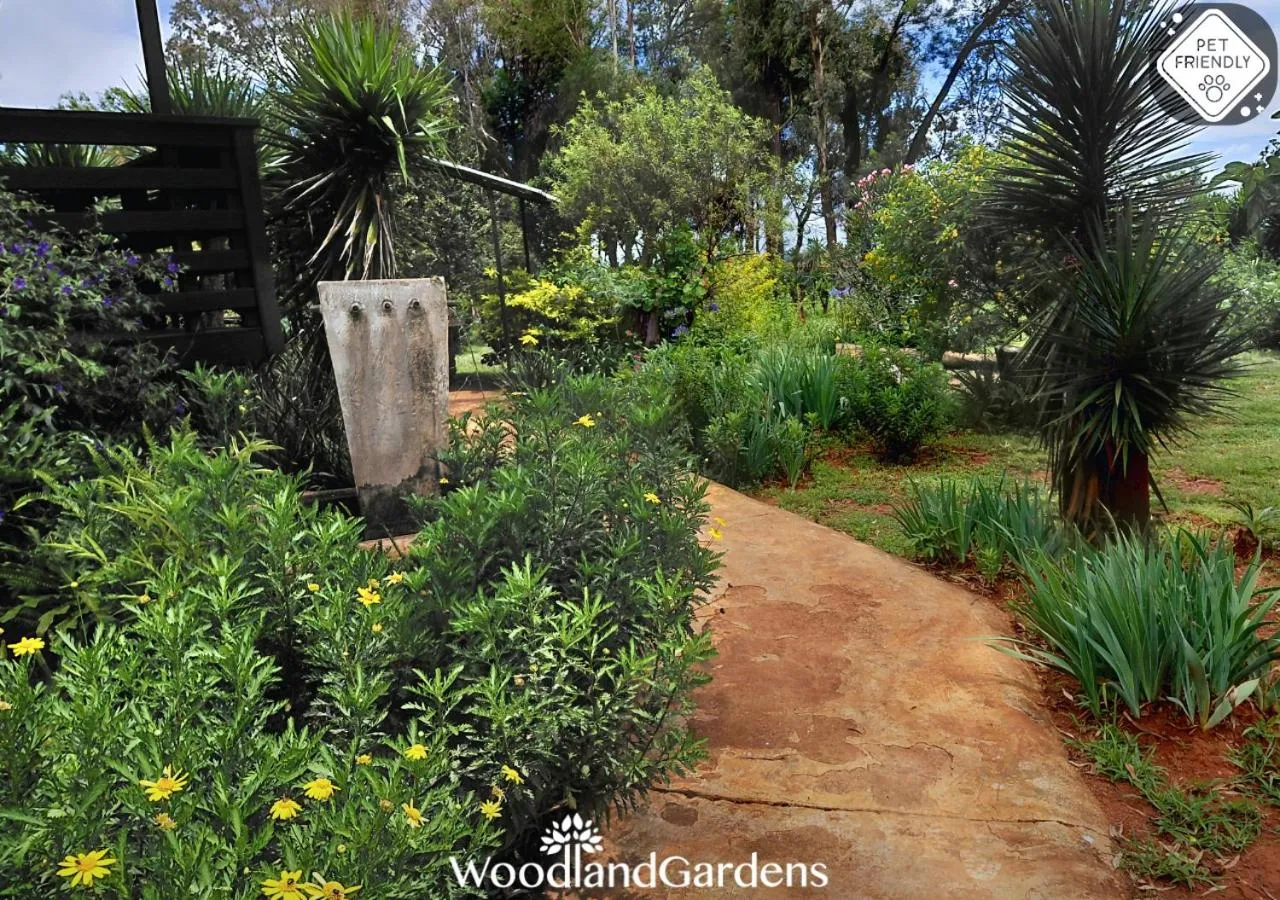 Garden in Woodland Gardens Self catering Pet Friendly Lodge