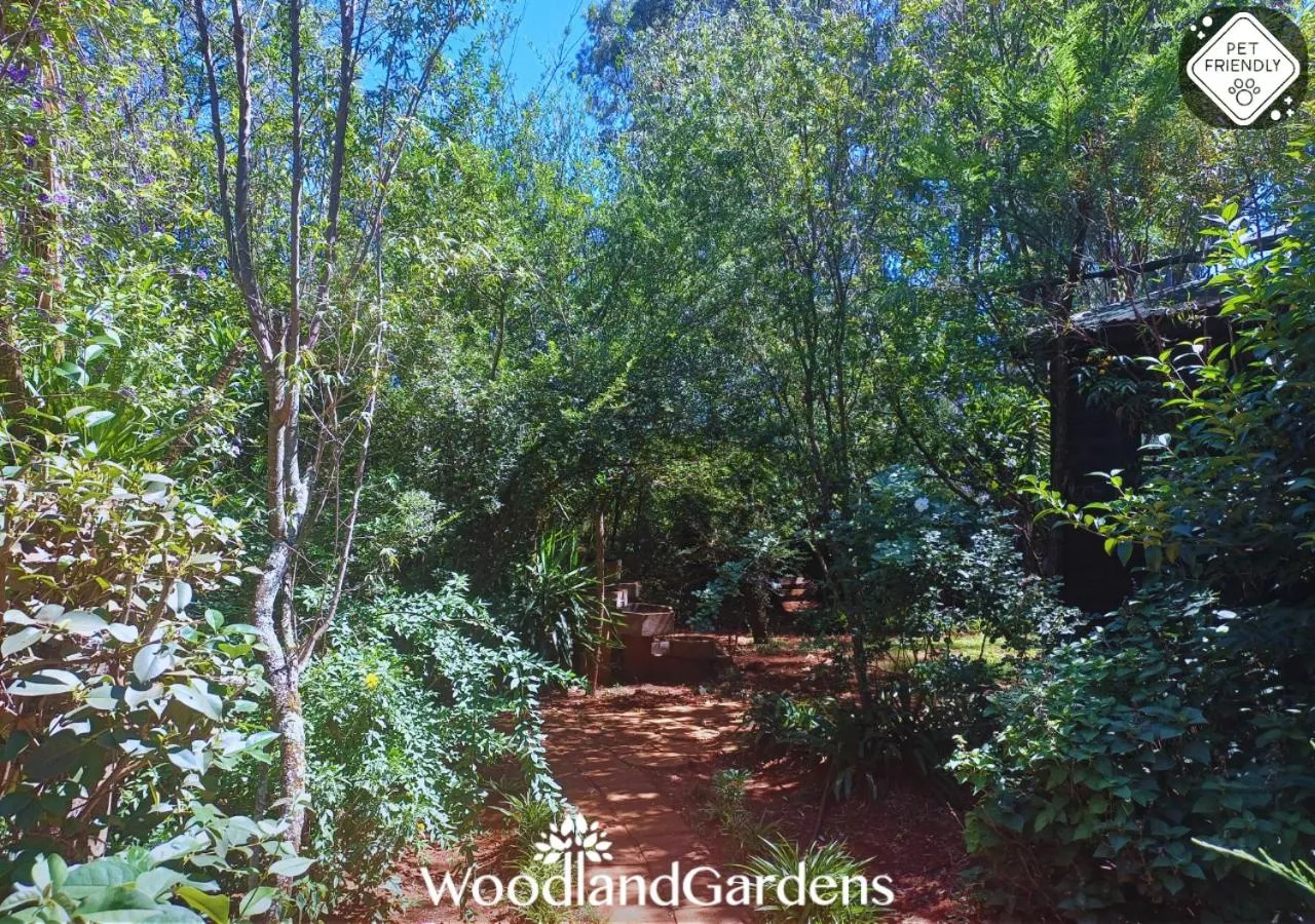 Garden in Woodland Gardens Self catering Pet Friendly Lodge