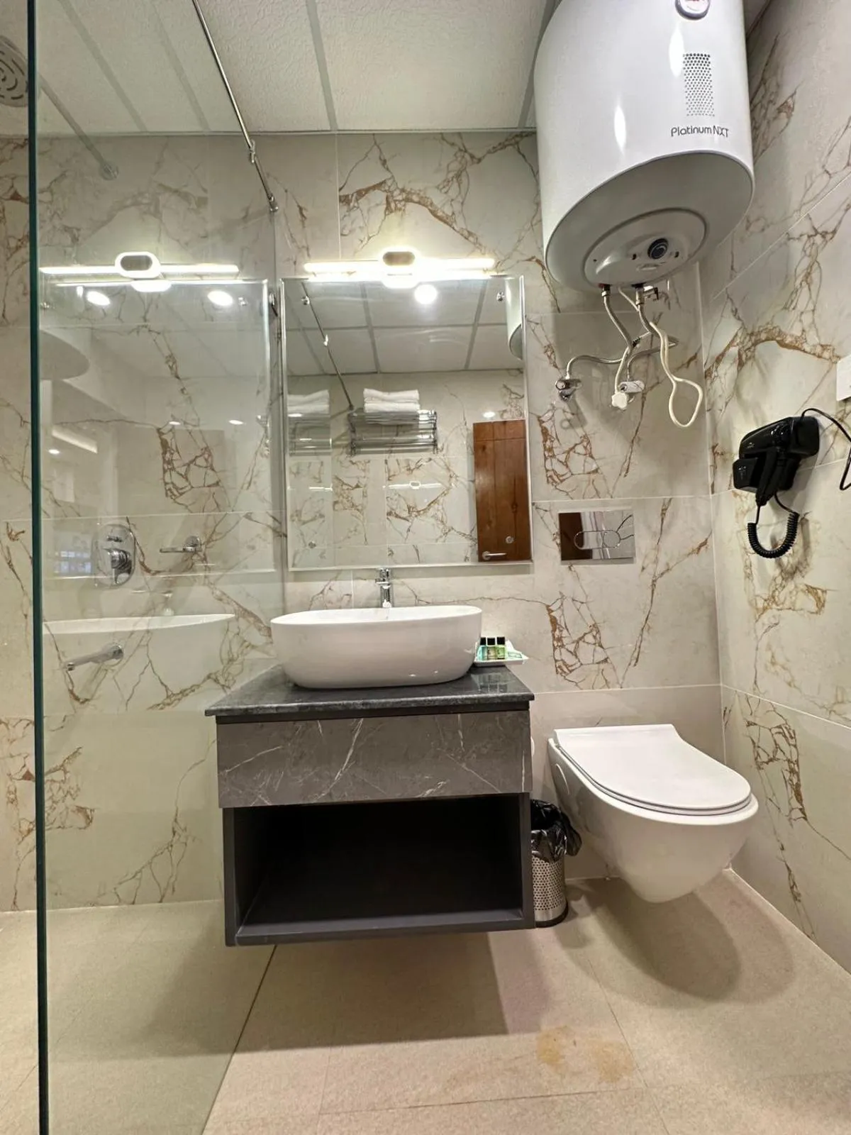 Bathroom in Luxe Haven Residency