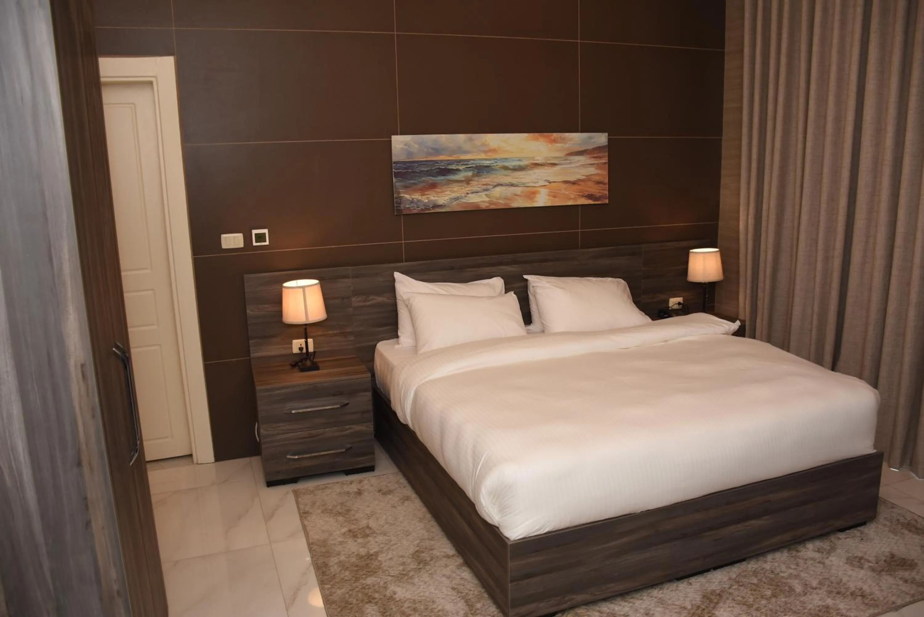 Photo of the whole room, Bed in Sukoon Hotel Amman