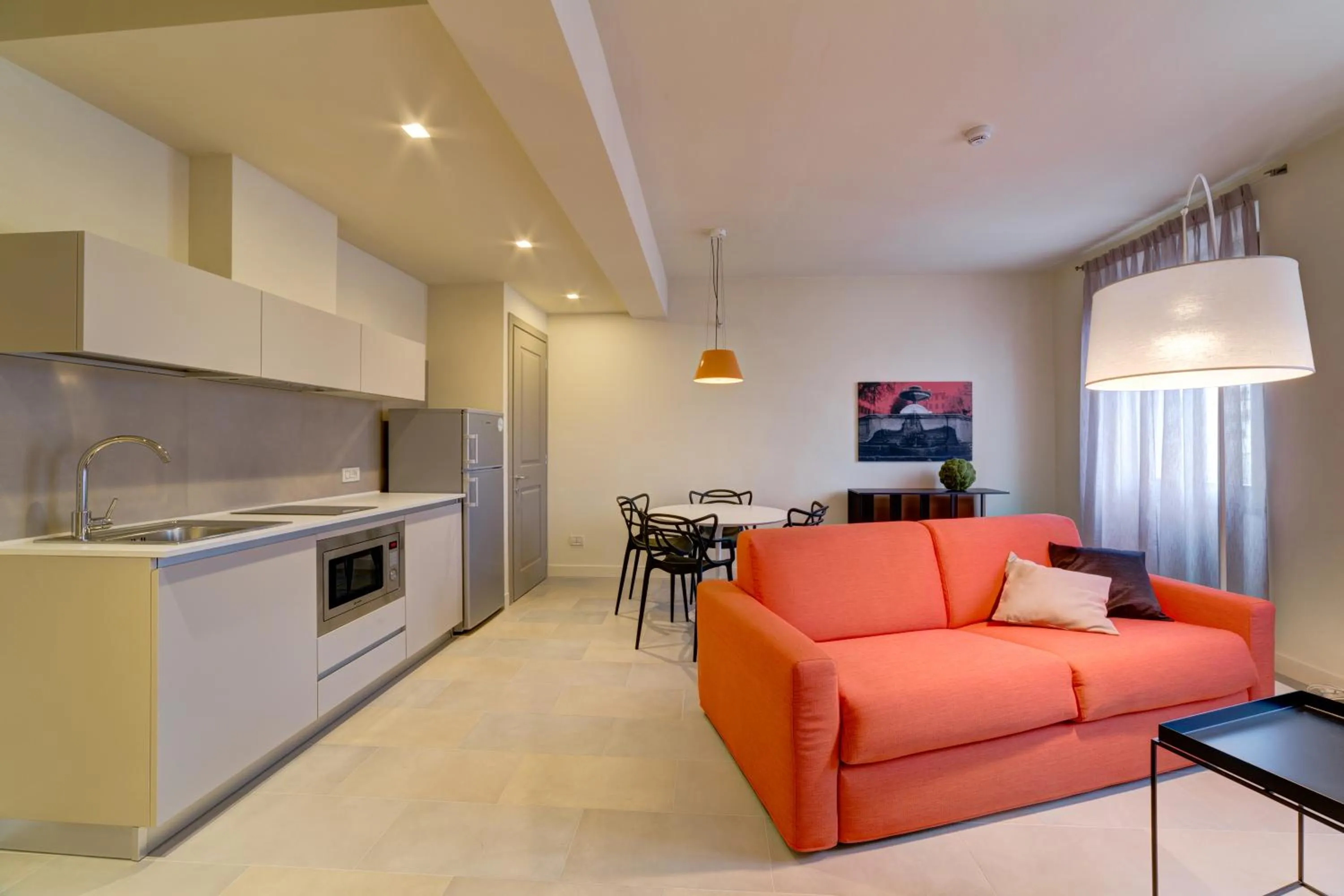 Kitchen or kitchenette in Palazzo Mannaioni Suites