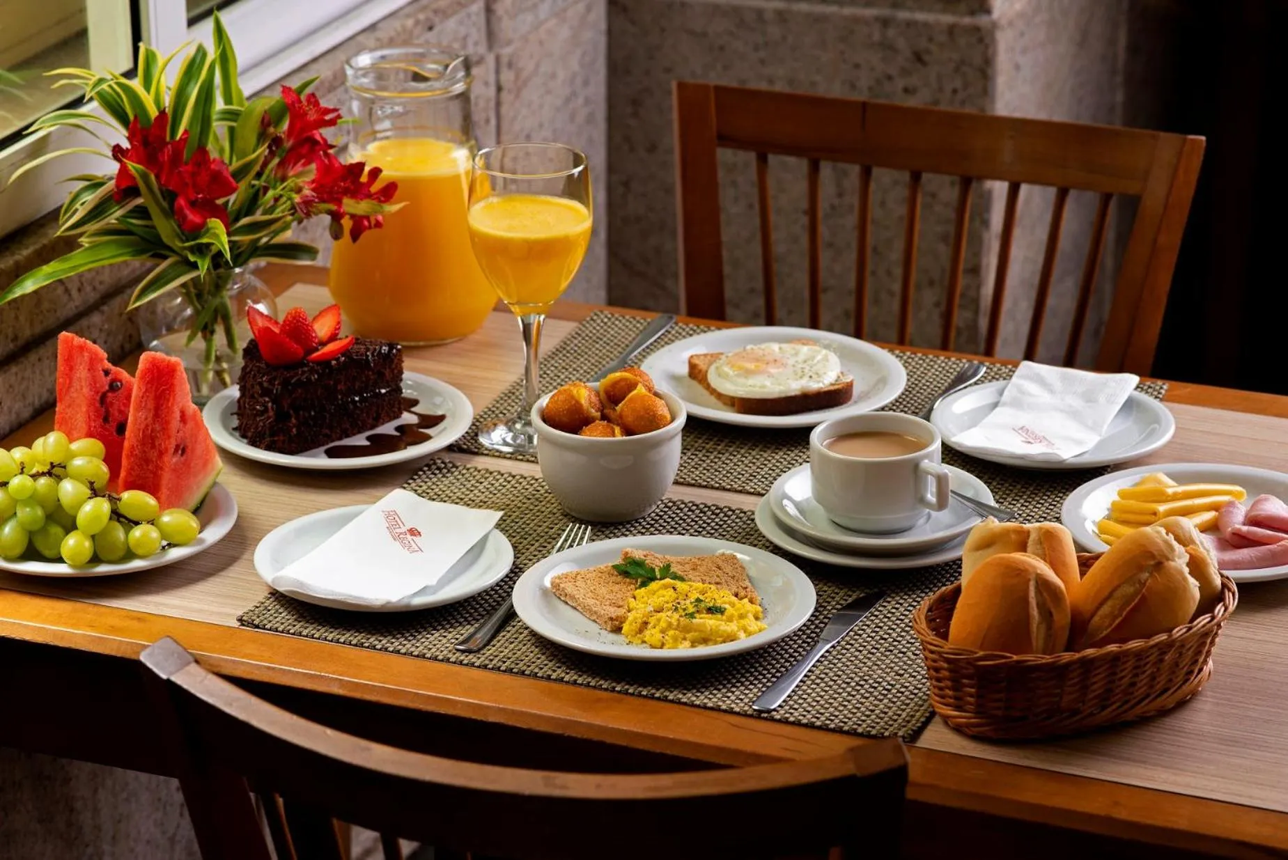 Breakfast in Hotel Regina Rio de Janeiro