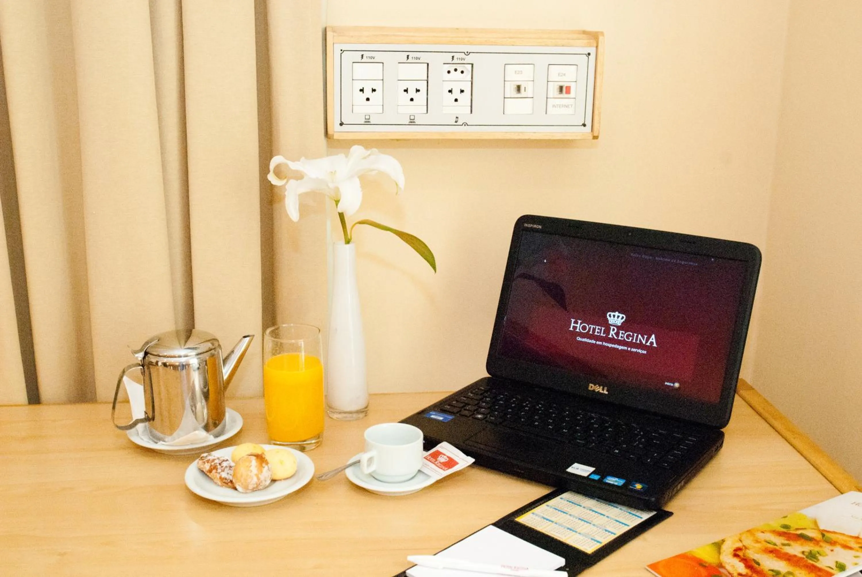 Decorative detail in Hotel Regina Rio de Janeiro