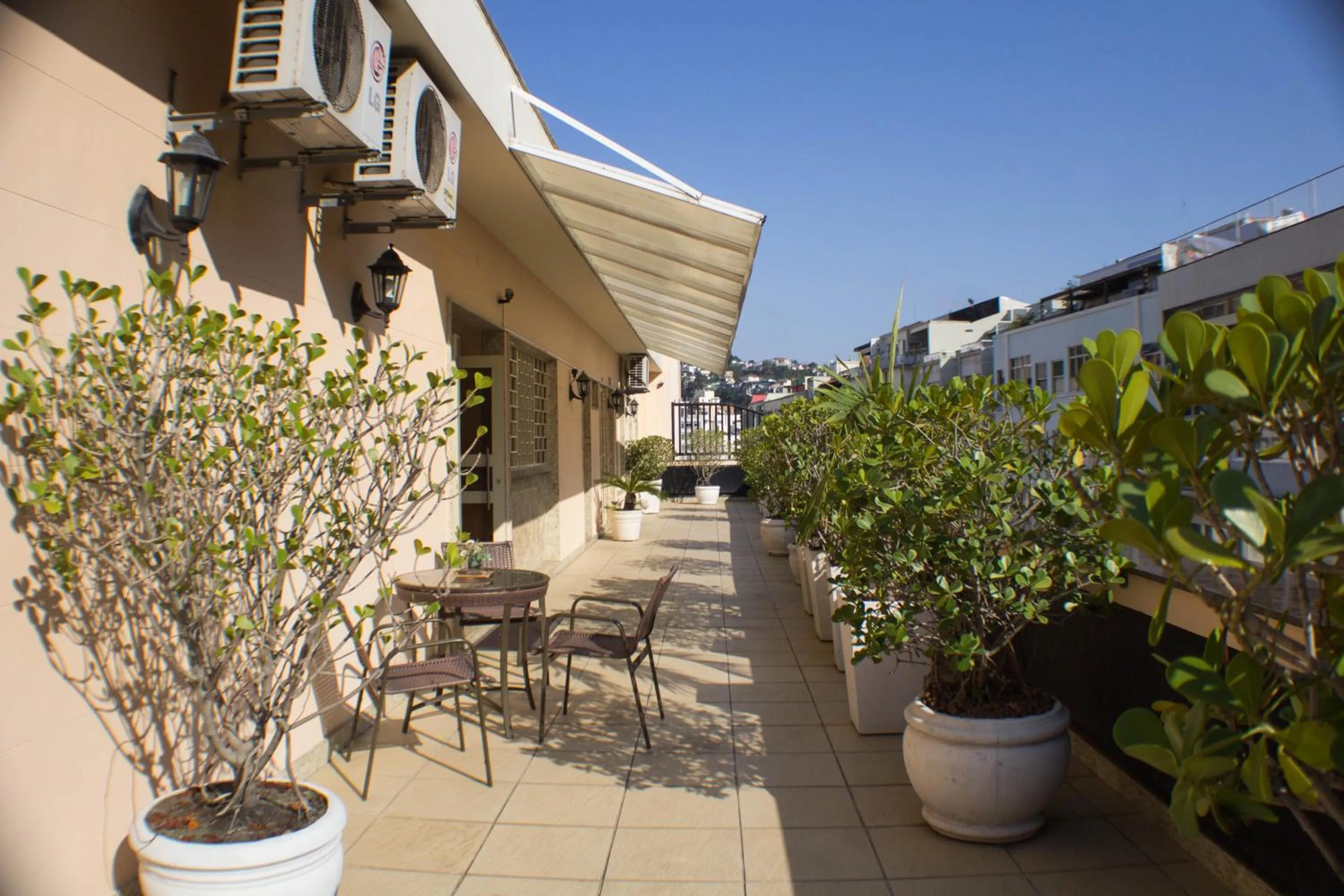 Balcony/Terrace in Hotel Regina Rio de Janeiro