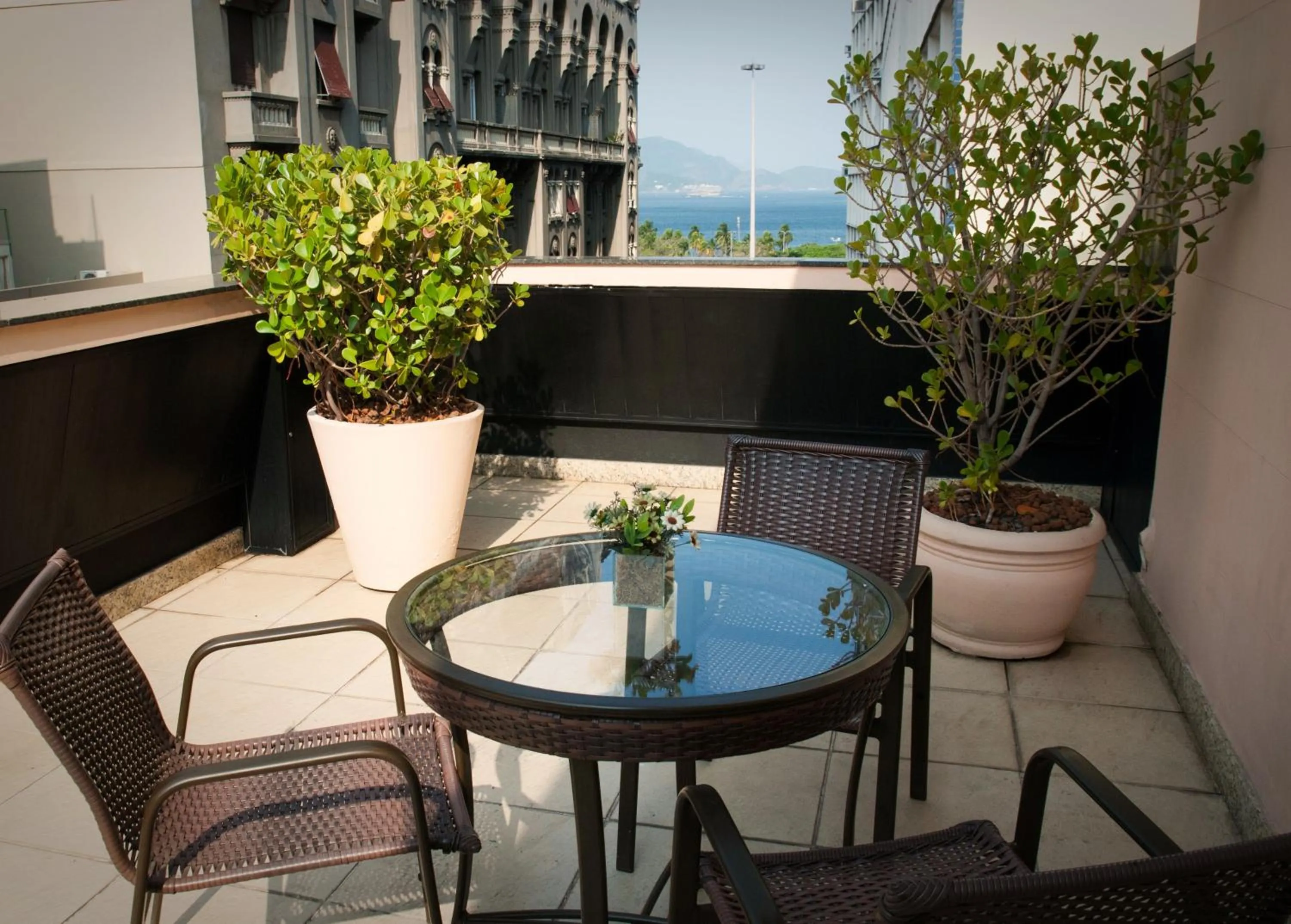 Balcony/Terrace in Hotel Regina Rio de Janeiro