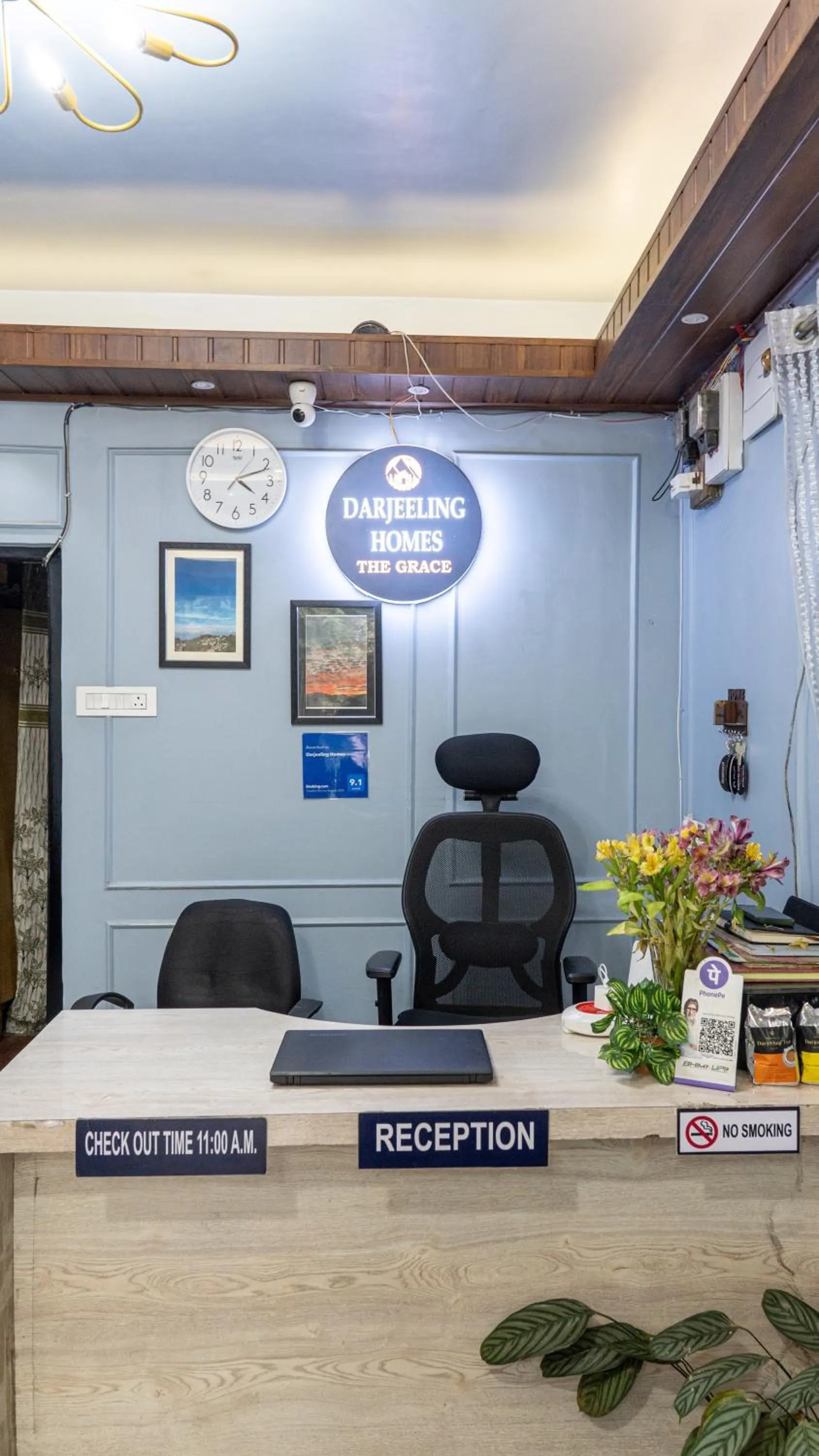 Lobby or reception in Darjeeling Homes The Grace