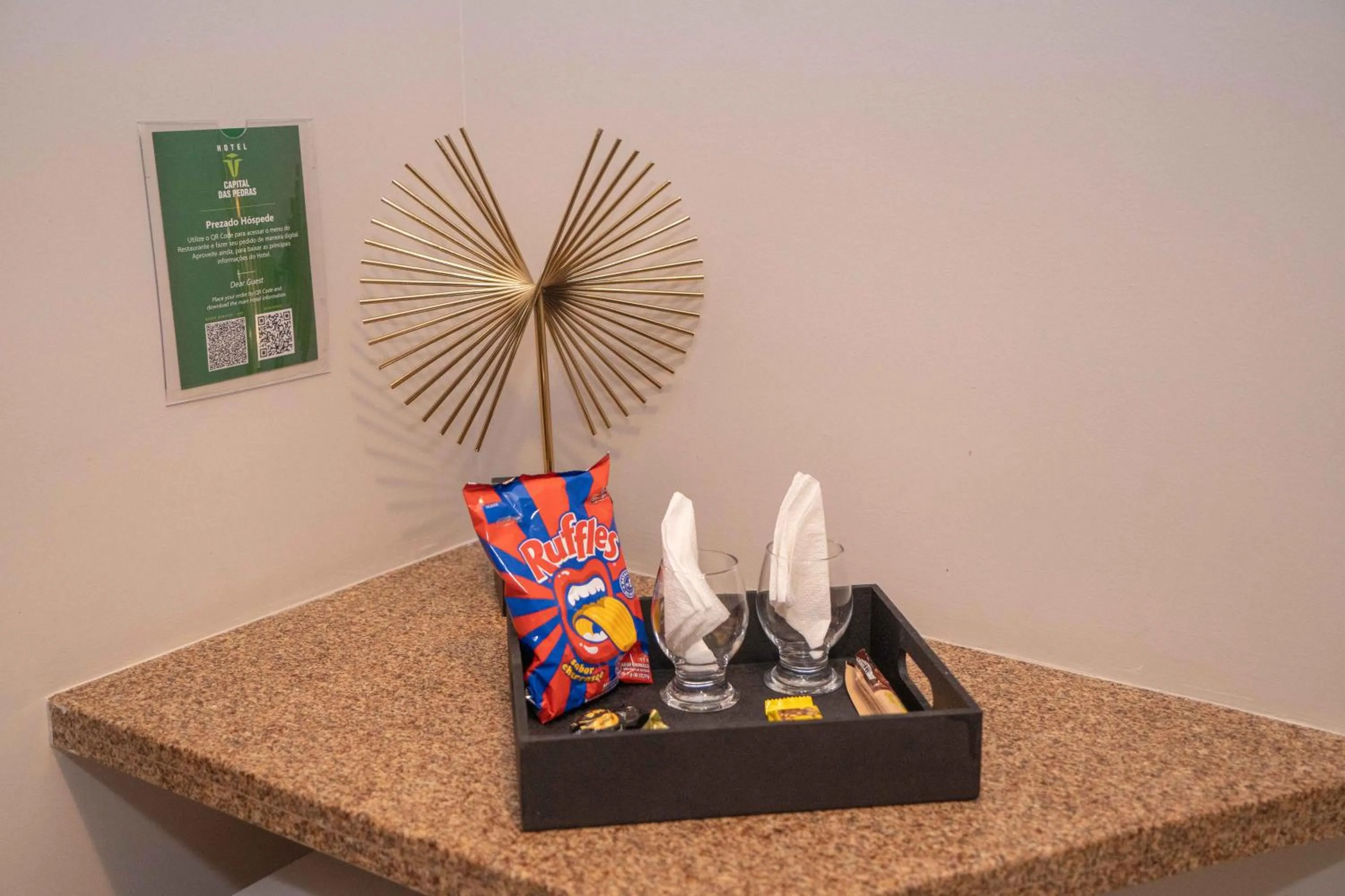 minibar in Hotel Capital Das Pedras