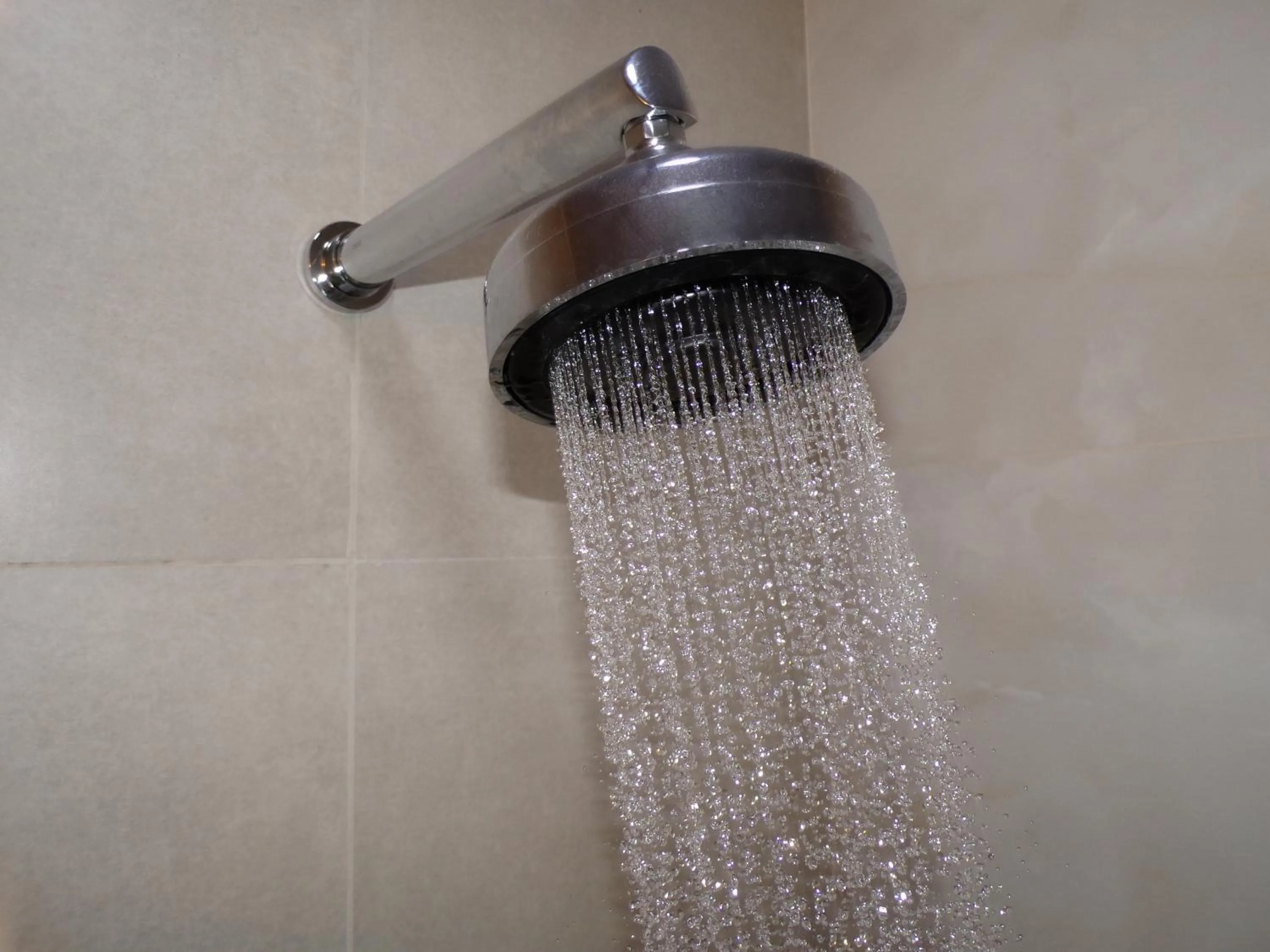 Shower in Hotel Capital Das Pedras