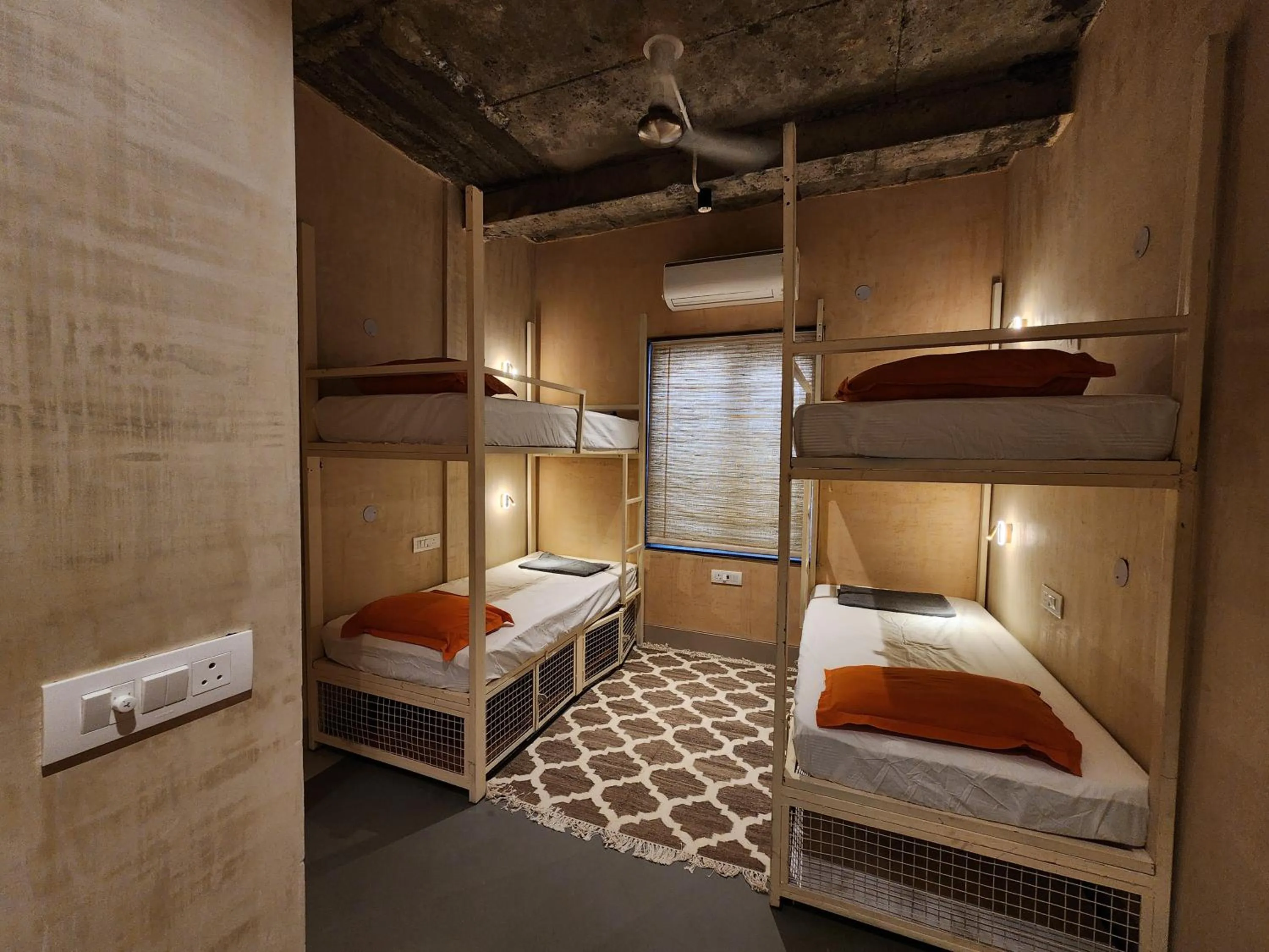 Bed in JHouse near Bhikaji