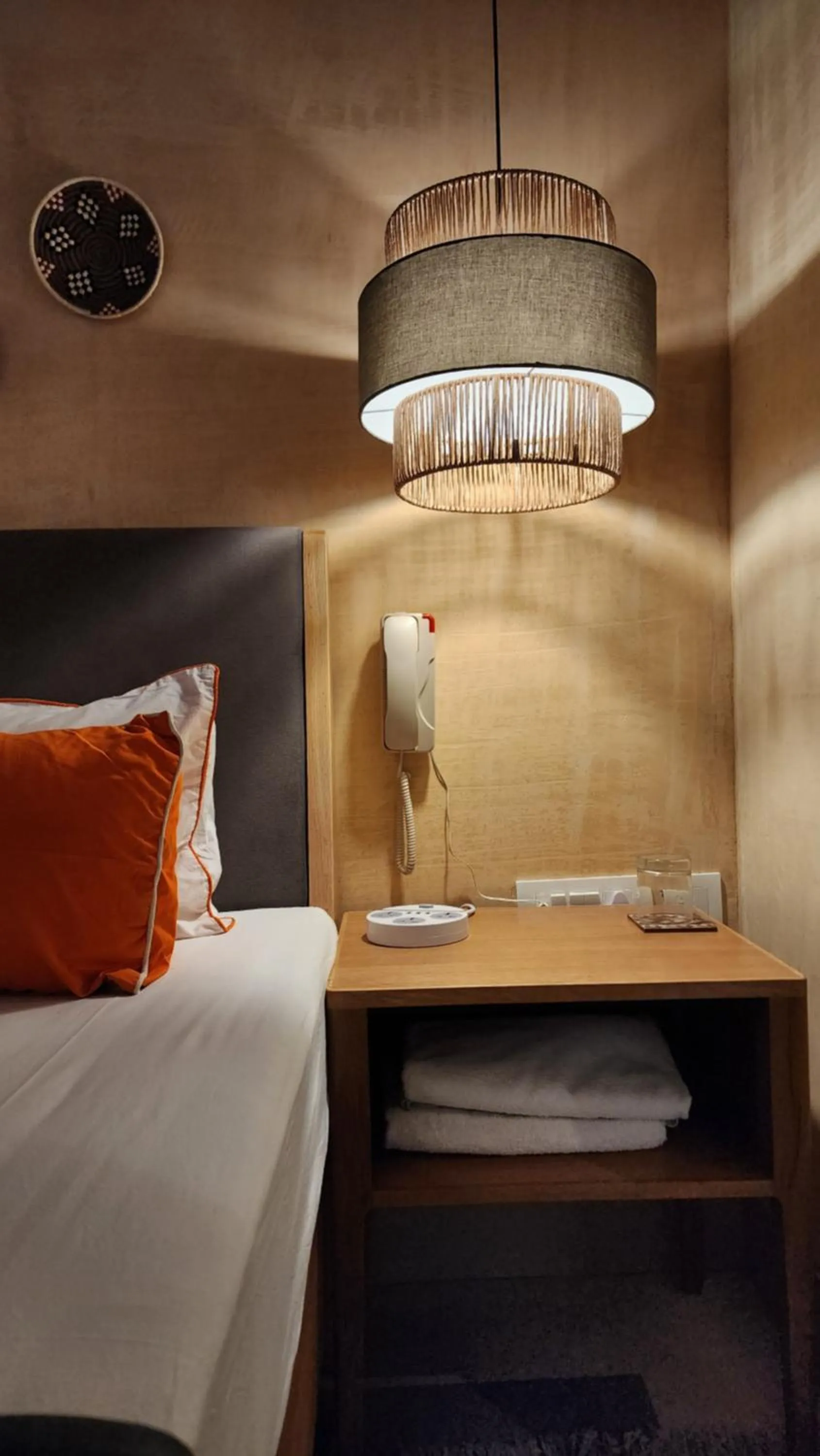 Bed in JHouse near Bhikaji